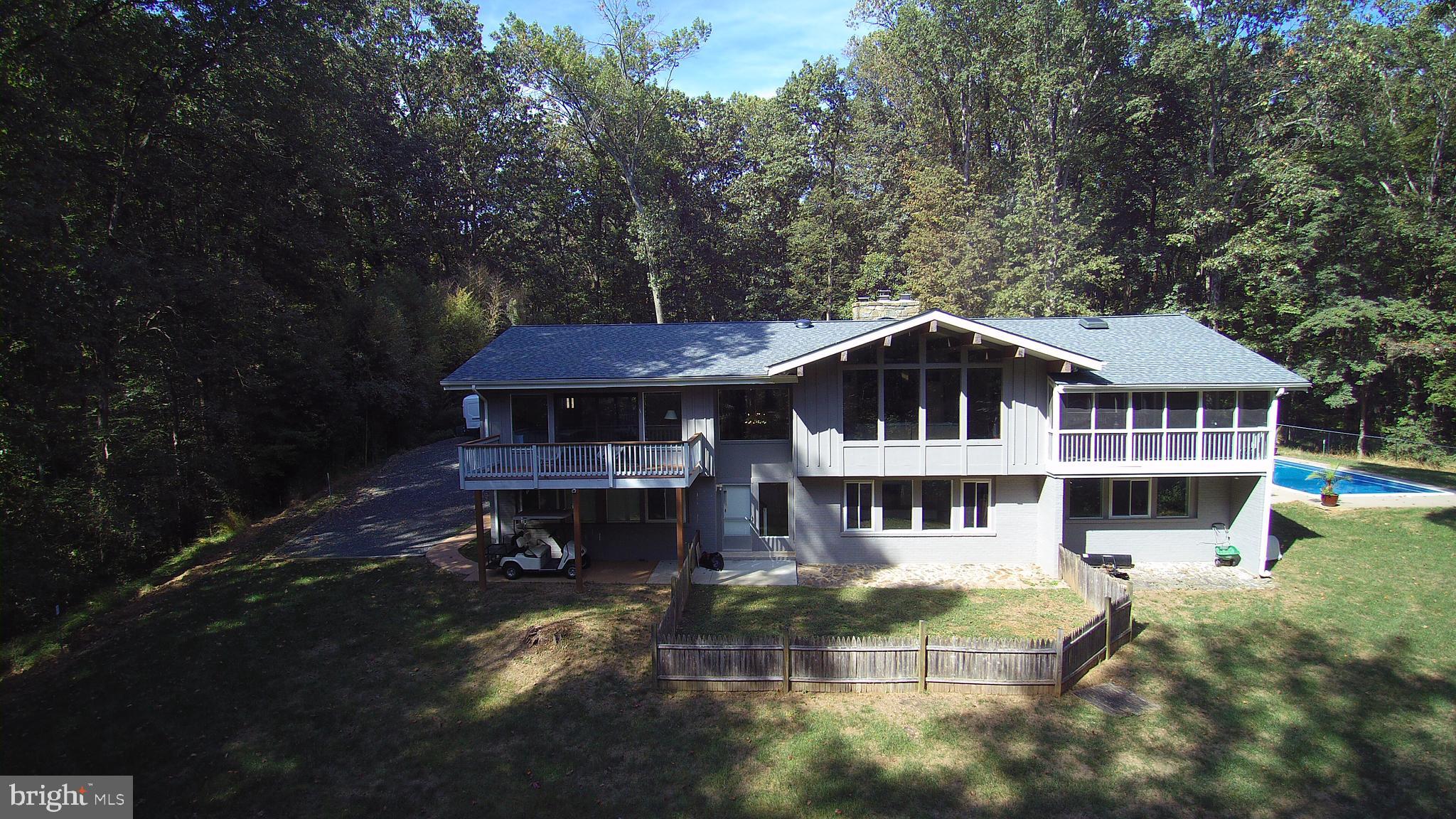 14701 Poplar Hill Road Germantown, MD 20874 - Photo 95 of 108 Aerial View of Rear