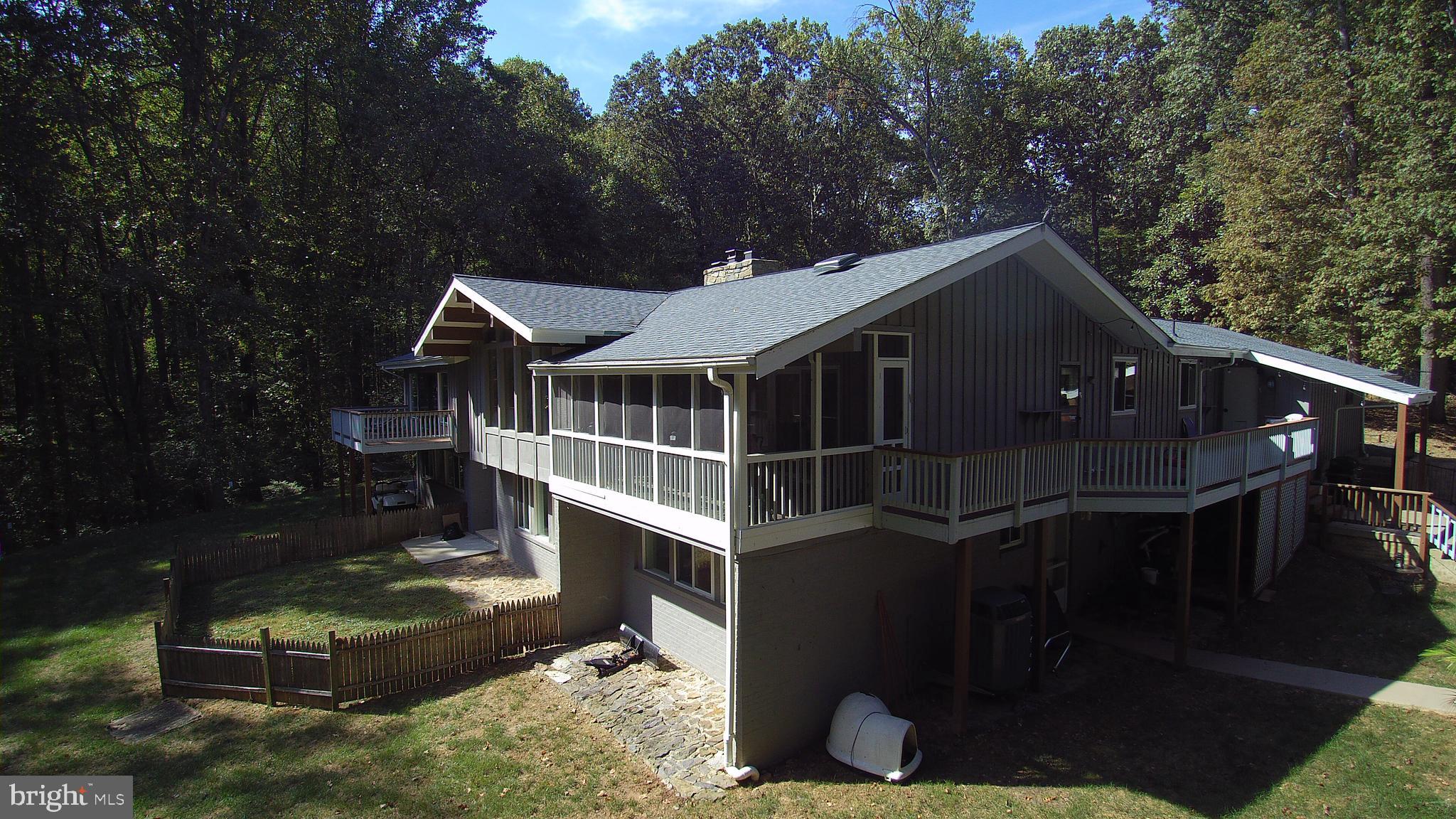 14701 Poplar Hill Road Germantown, MD 20874 - Photo 96 of 108 Aerial View of Rear Side