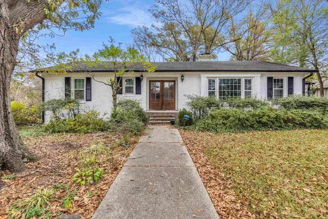front view of a house with a porch