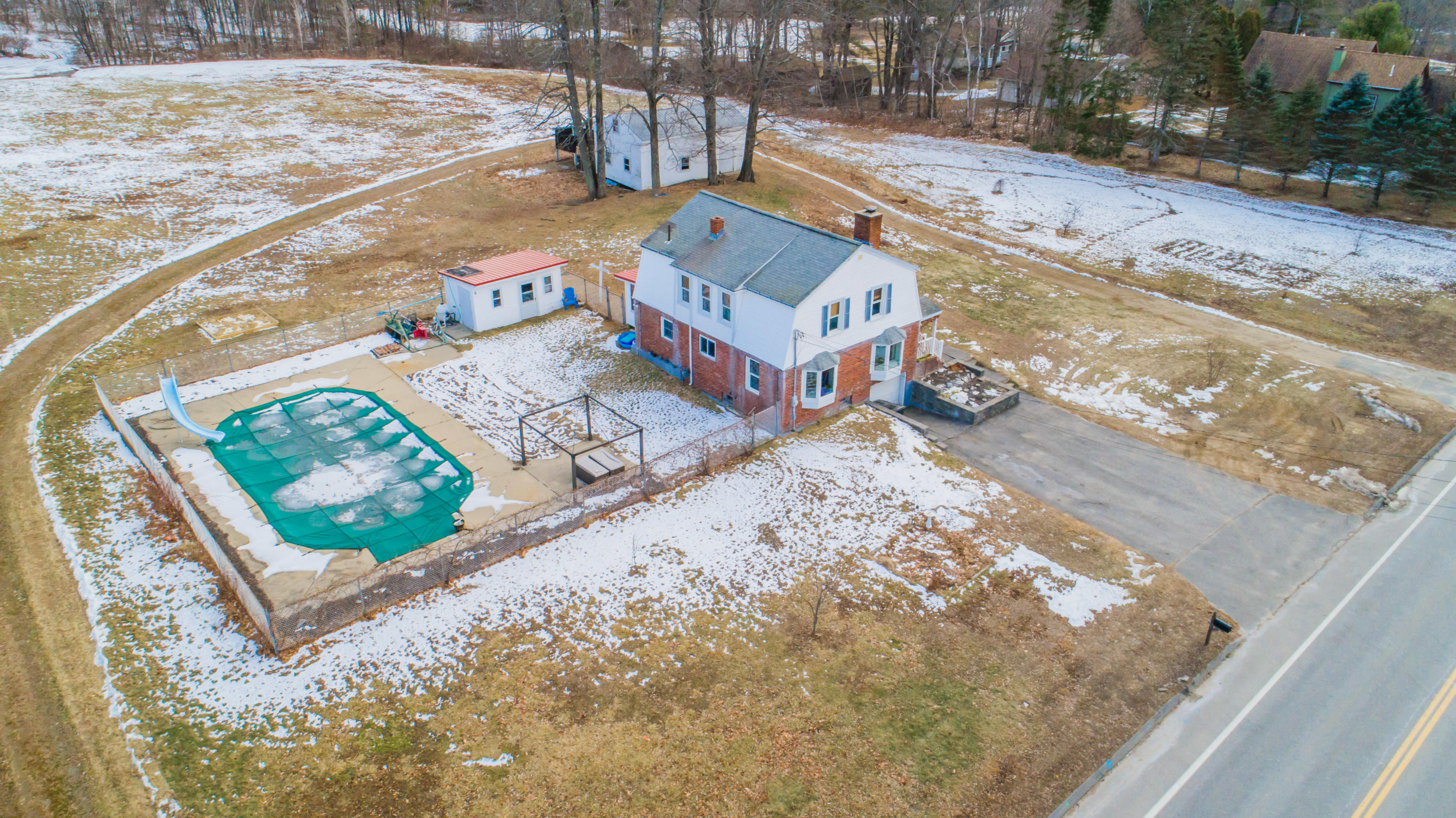 69 Pond Road Lewiston, ME 04240 - Photo 1 of 67 69 Pond Road Aerial-1