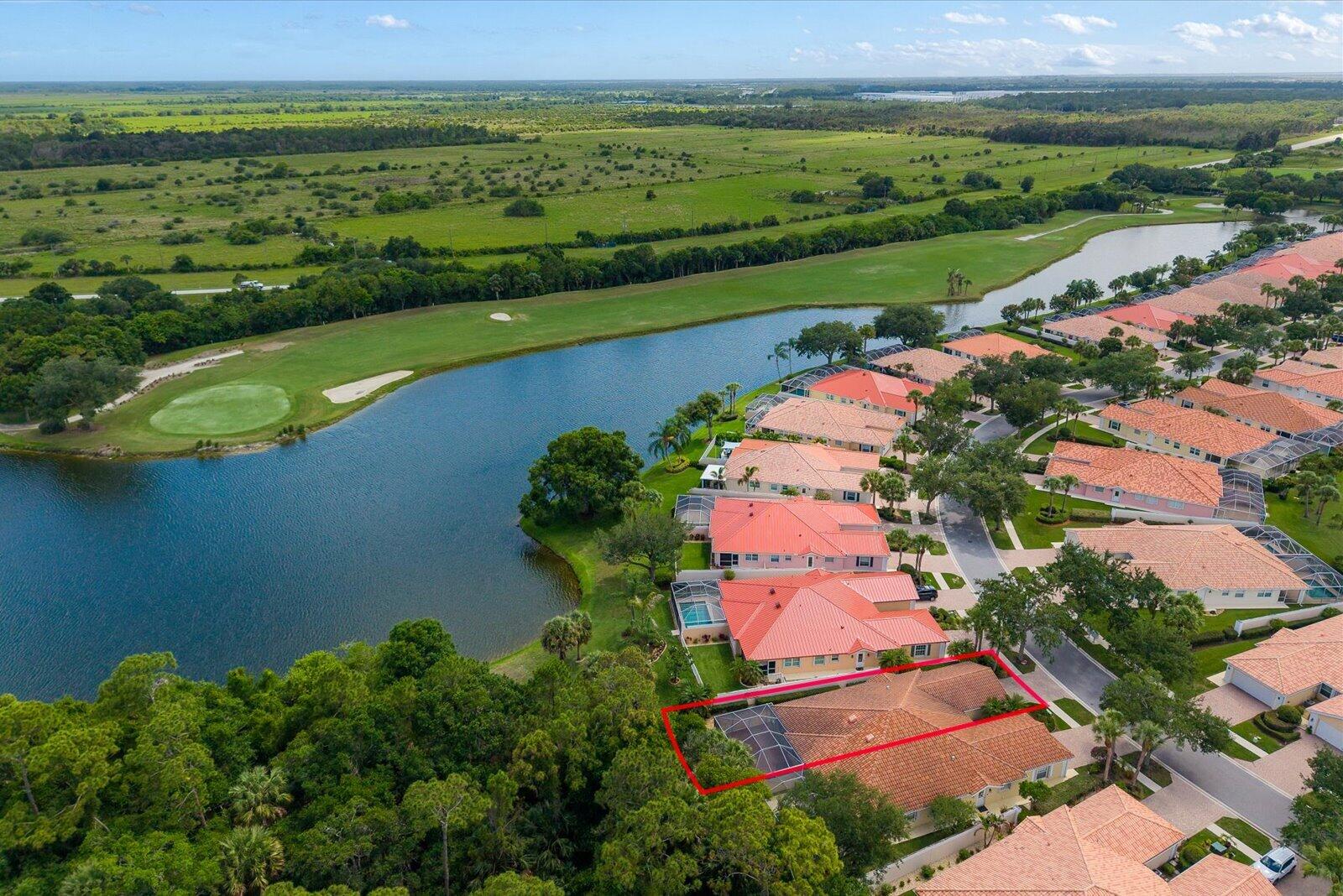 918 Southwest Balmoral Trace Stuart, FL 34997 - Photo 35 of 45 Aerial