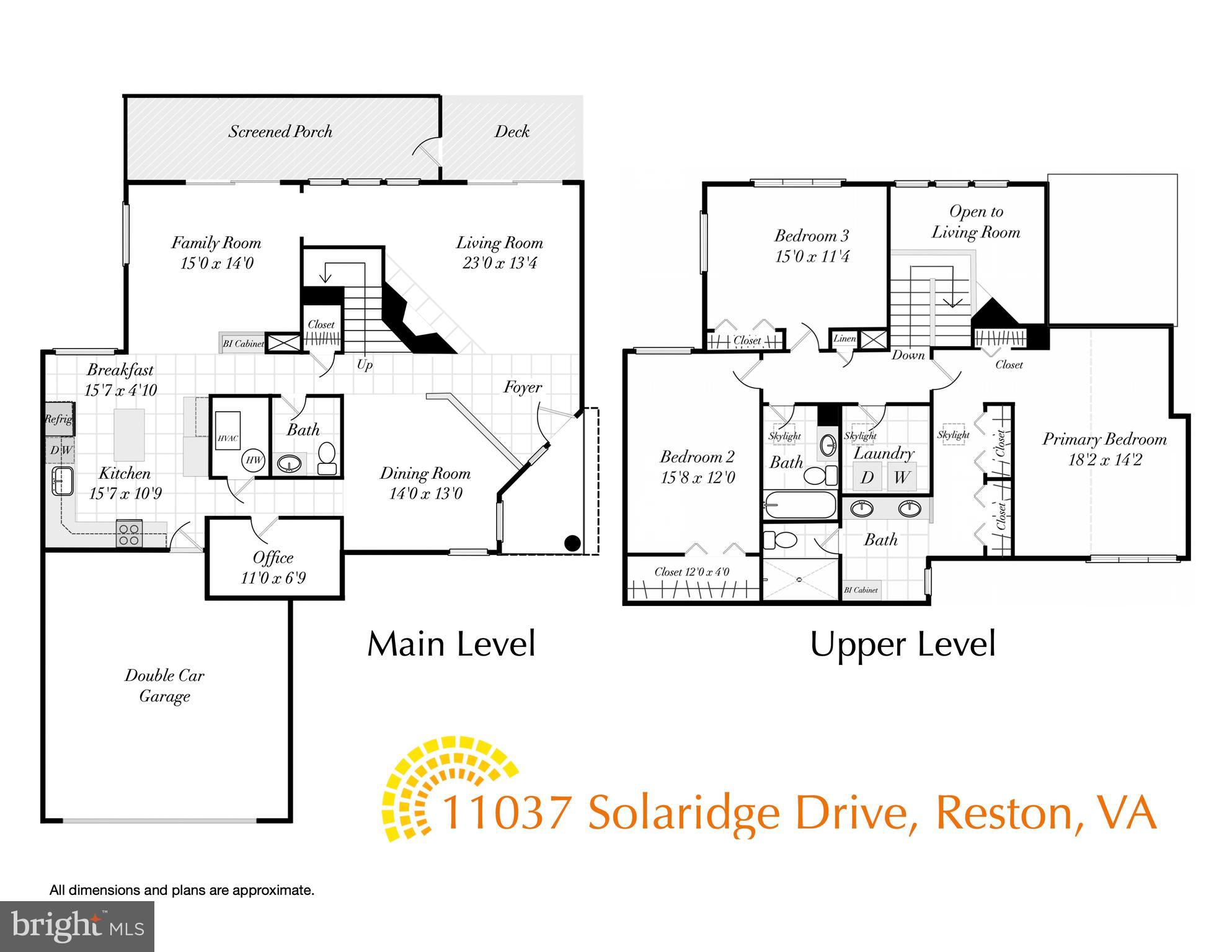 11037 Solaridge Drive Reston, VA 20191 - Photo 45 of 45 Floorplan