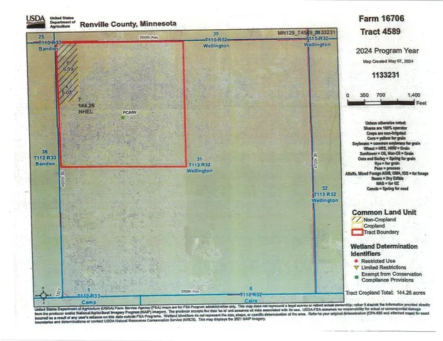 $2,187,900 | Xxx 460th Street, Fairfax, MN 55332