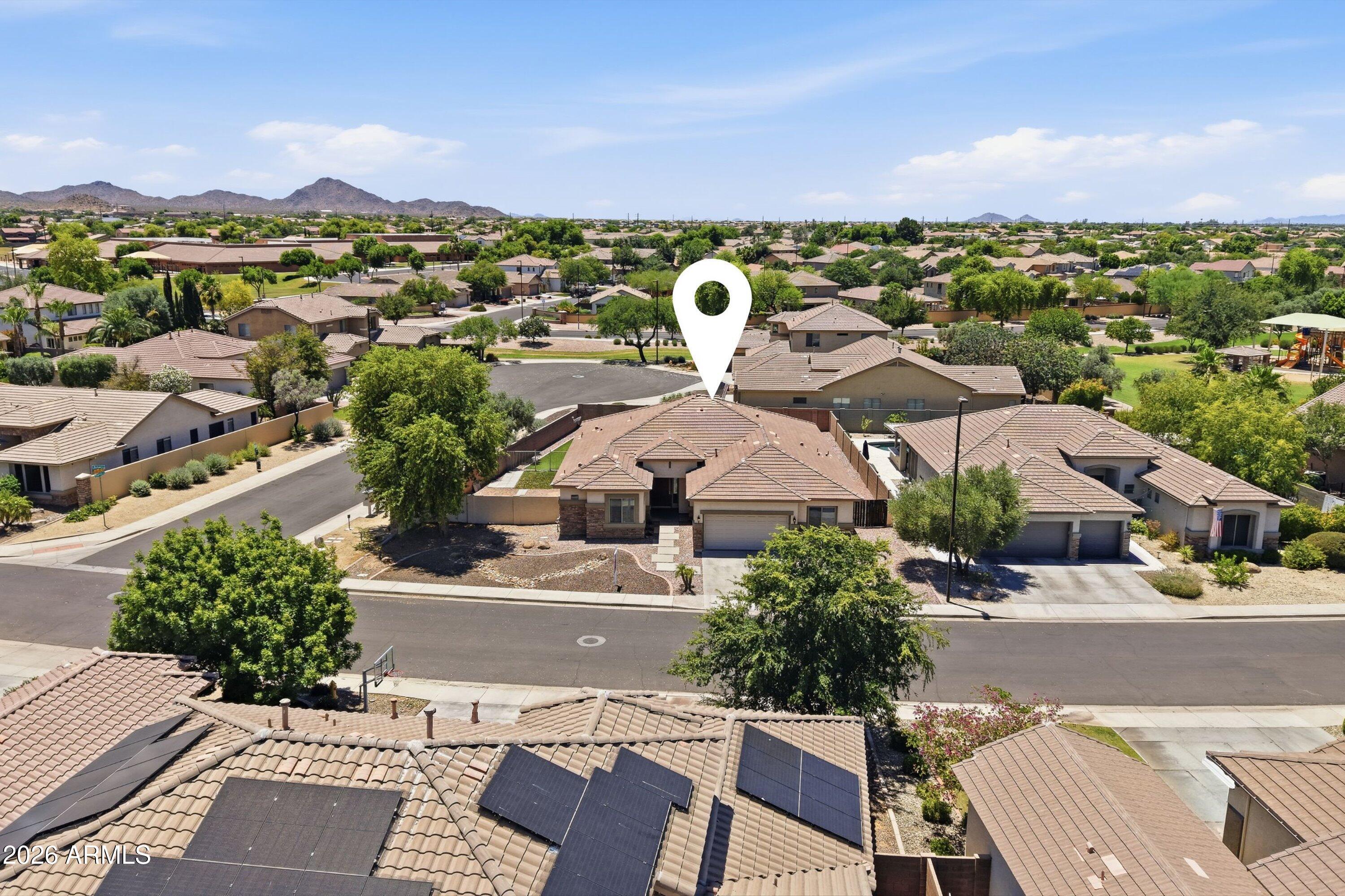 6758 Rachael Way Gilbert, AZ 85298 - Photo 29 of 32 Aerial