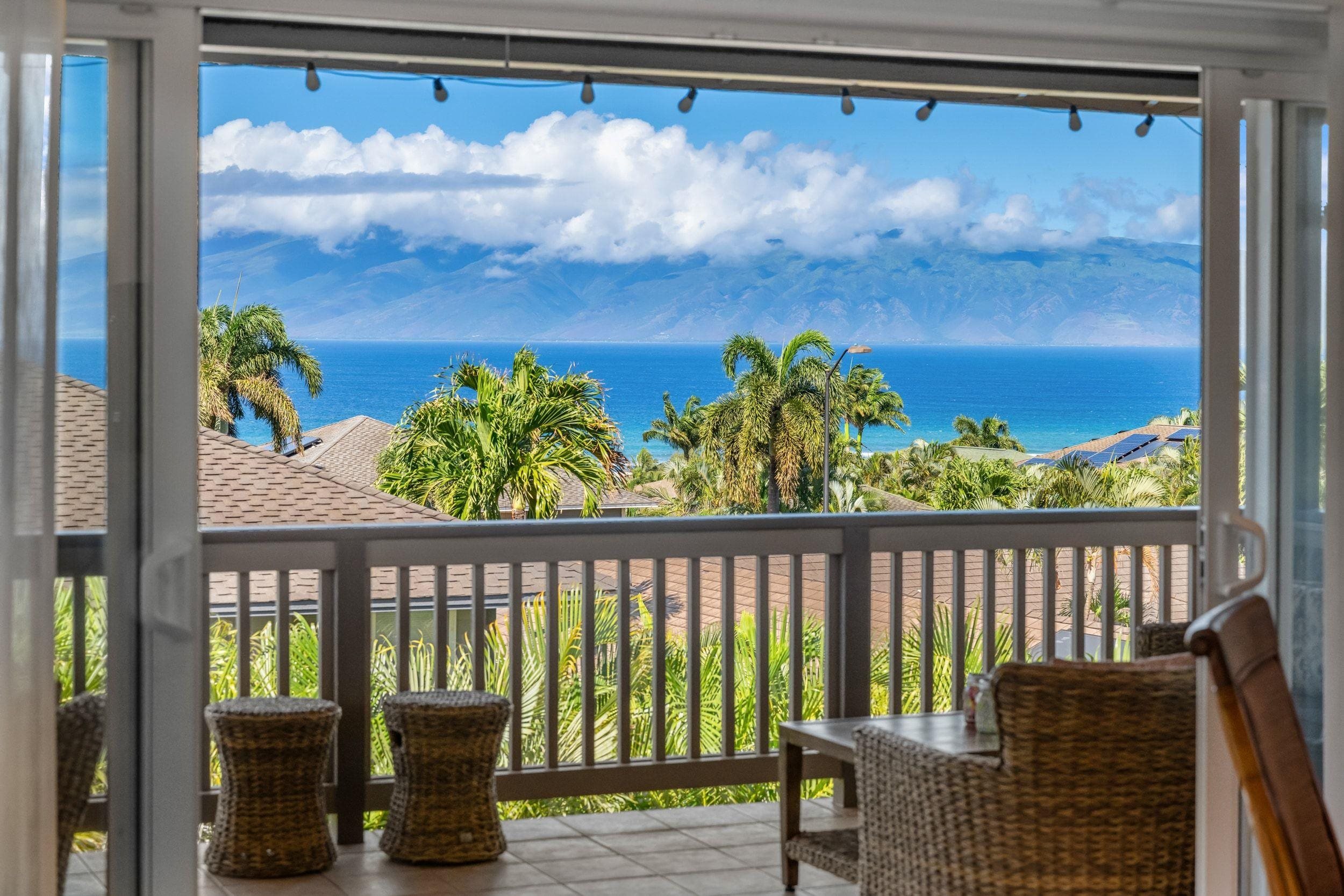 125 Kahana Makai Road Lahaina, HI 96761 - Photo 12 of 46 a view of a balcony with furniture