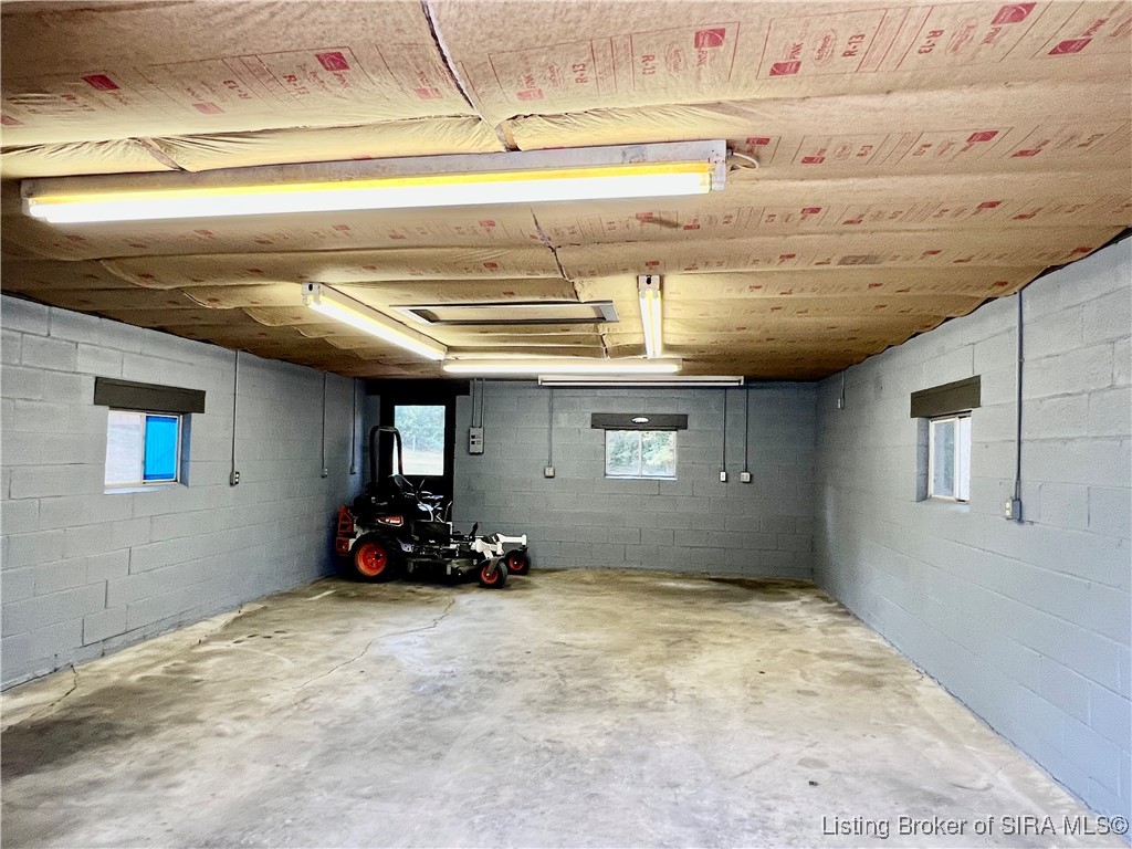 3625 Tee Road Northeast Corydon, IN 47112 - Photo 21 of 29 Inside Garage with Attic above