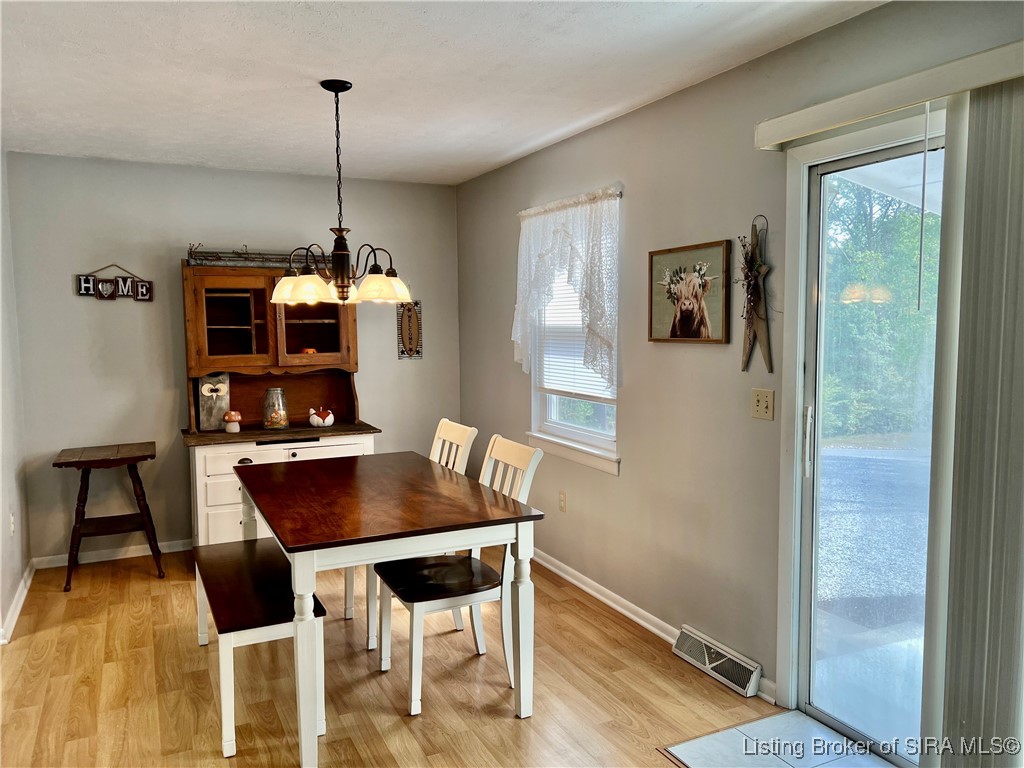 3625 Tee Road Northeast Corydon, IN 47112 - Photo 9 of 29 Roomy Dining Room