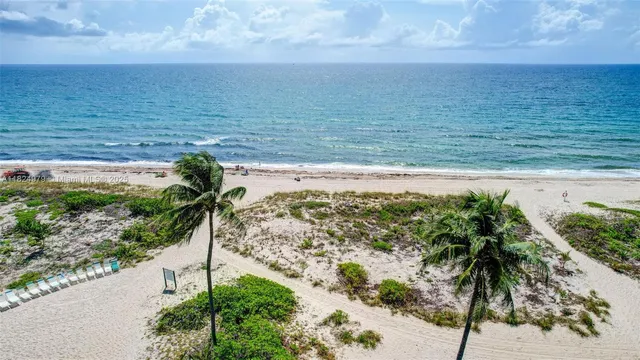 a city view with tall buildings