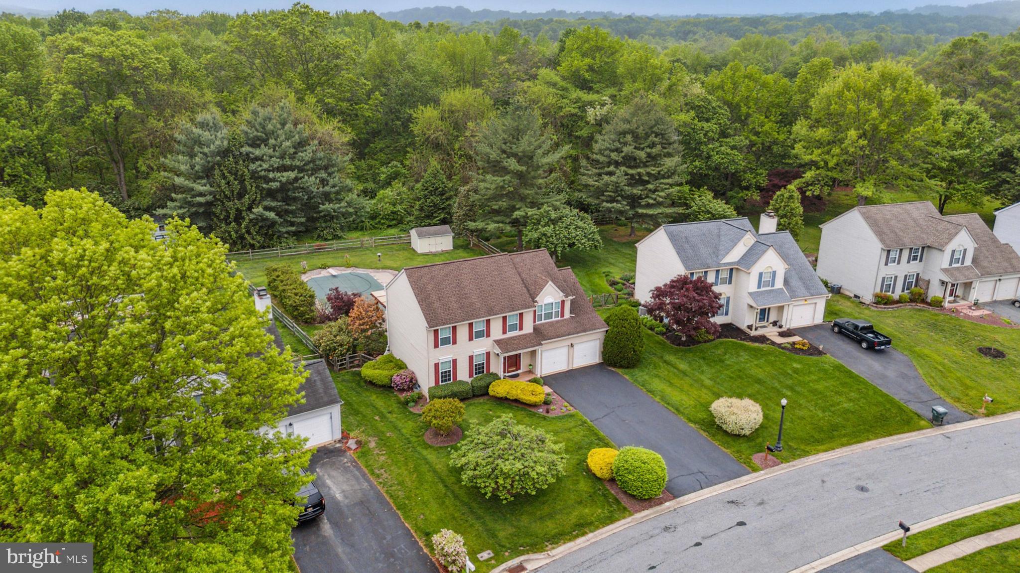 24 Oakview Drive Newark, DE 19702 - Photo 34 of 39 an aerial view of a house with garden space and street view