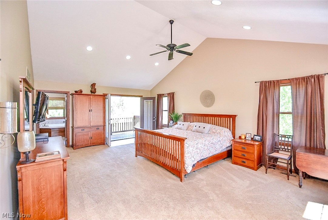 5259 Massillon Road North Canton, OH 44720 - Photo 14 of 35 Second floor private master suite w/ deck overlooking the back yard.
