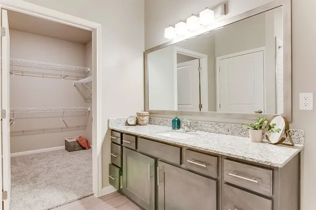 a view of a storage & utility room with washer and dryer