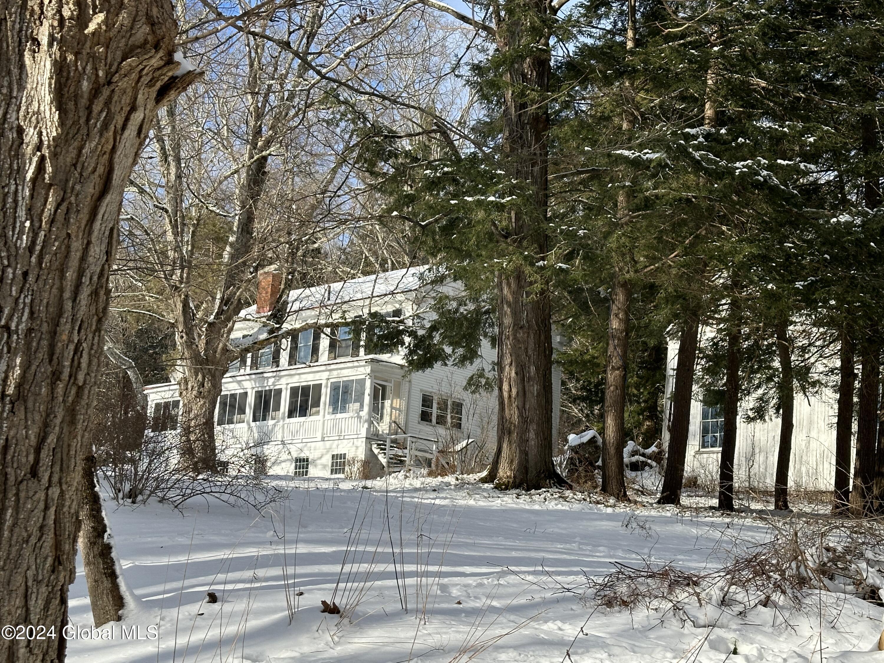 40 Pool Hill Road New Lebanon, NY 12125 - Photo 1 of 43 40 Pool Hill Road in snow
