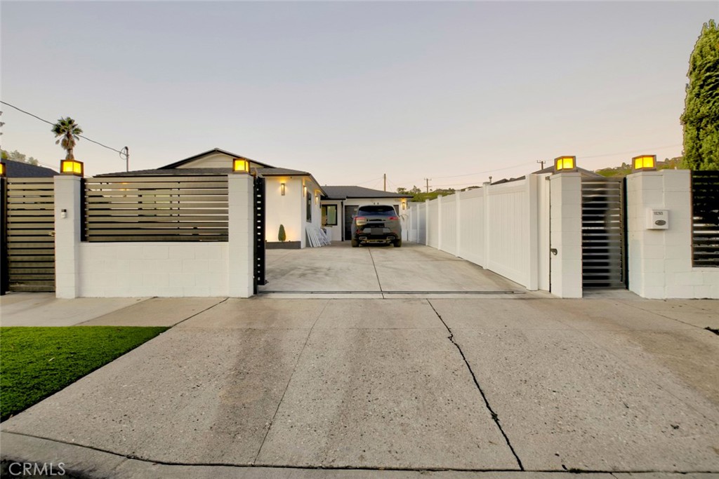 a view of house and outdoor space