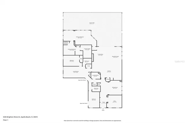 $1,295,500 | 5245 Brighton Shore Drive, Apollo Beach, FL 33572