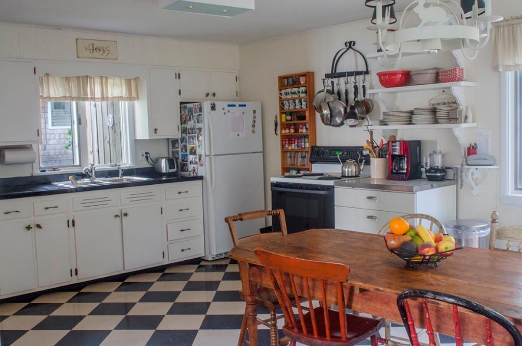 520-522 Birch Point Road West Bath, ME 04530 - Photo 21 of 35 520 Birch Point kitchen with eat-in...