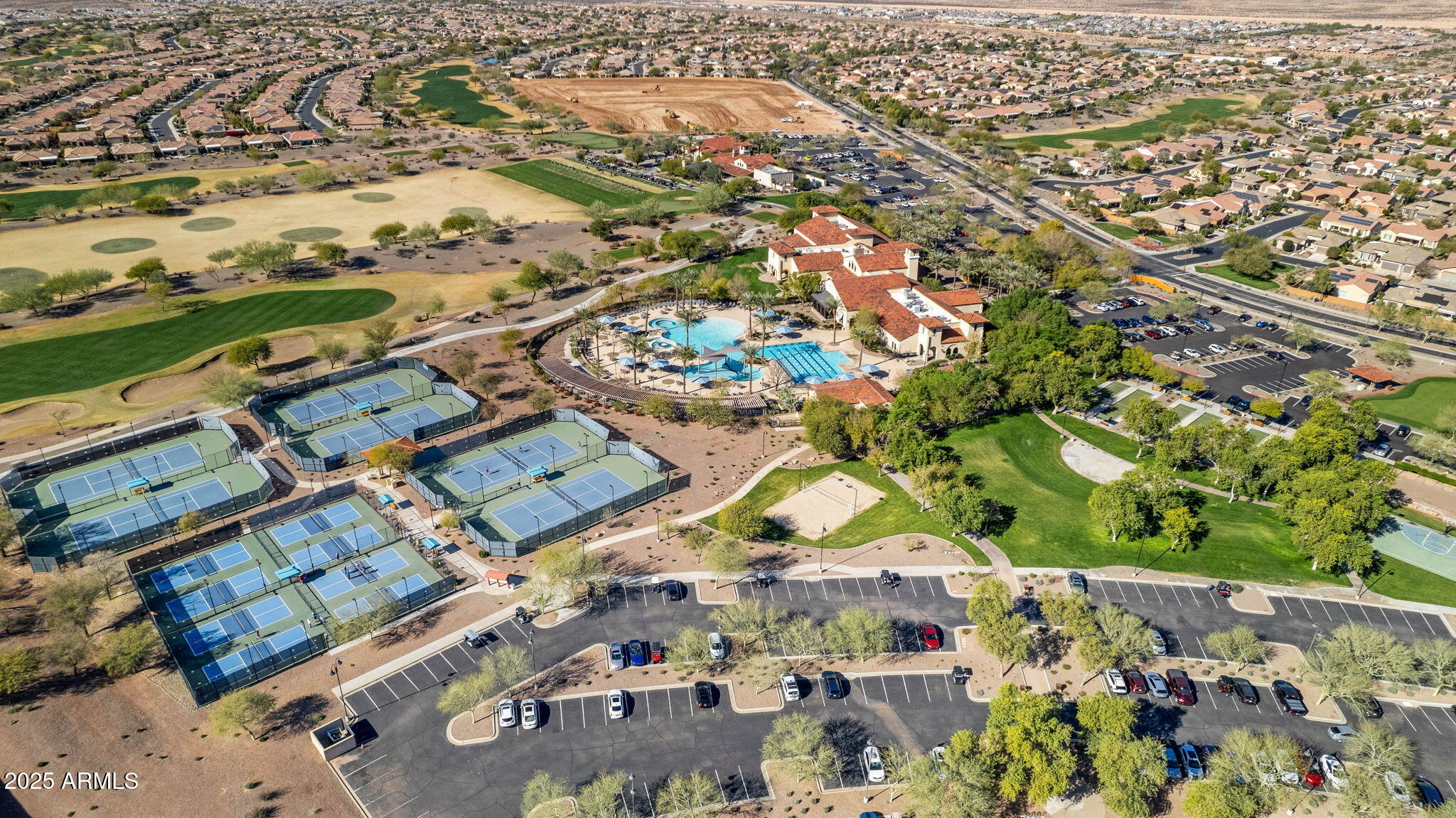 21280 North 262nd Drive Buckeye, AZ 85396 - Photo 46 of 51 an aerial view of residential houses with outdoor space