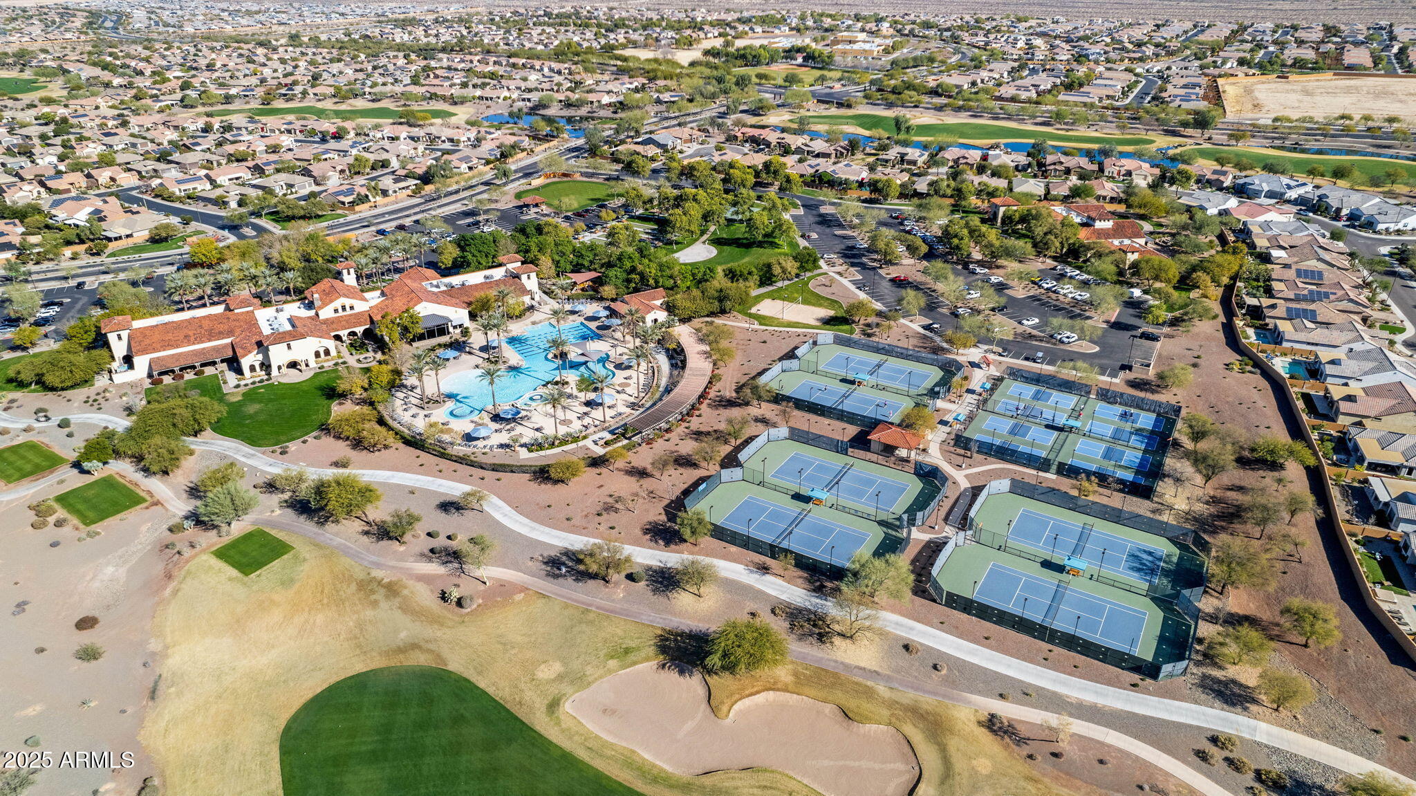 21280 North 262nd Drive Buckeye, AZ 85396 - Photo 7 of 51 an aerial view of residential houses with outdoor space