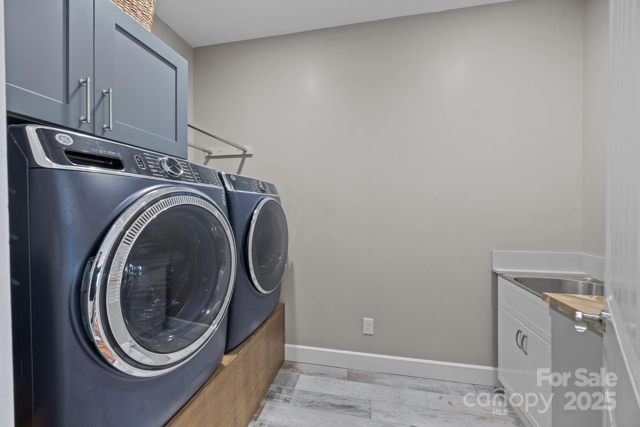 5321 Vesuvius Furnace Road Iron Station, NC 28080 - Photo 23 of 48 a close up view of a washer and dryer