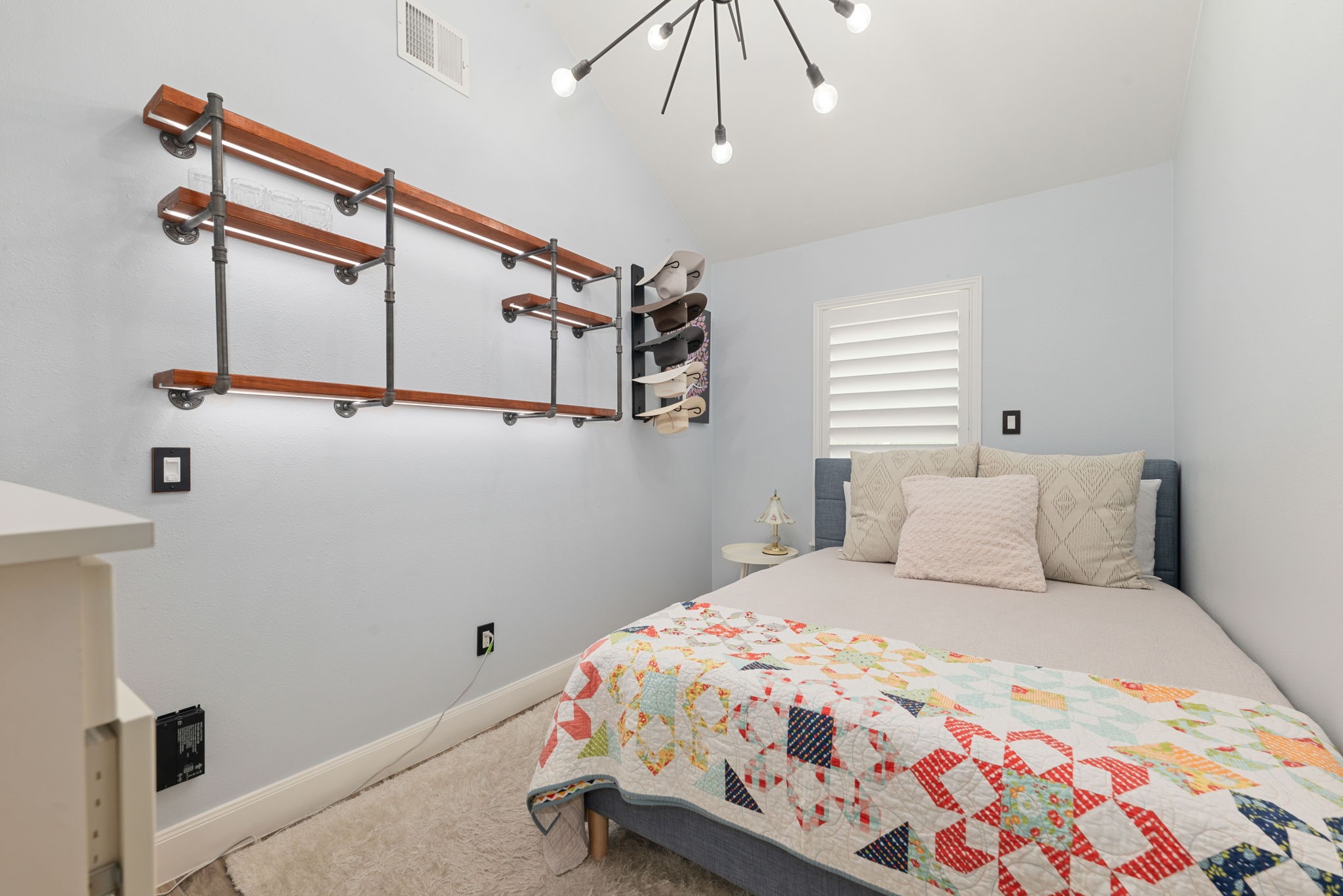 1915 Mercoal Drive Spring, TX 77386 - Photo 27 of 50 Additional bedroom offering natural light, ceiling fan, and flexible living space.