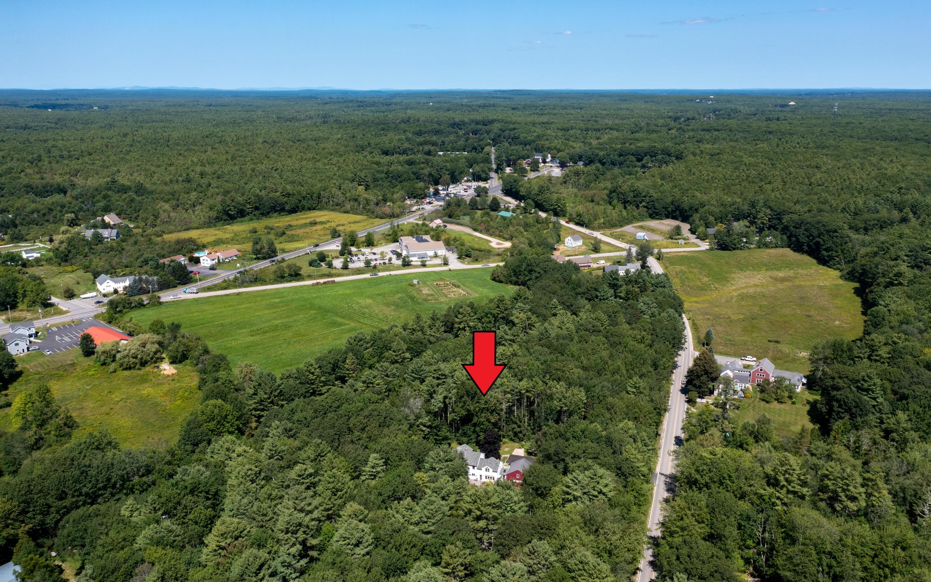 697 River Road Arundel, ME 04046 - Photo 42 of 50 Aerial View with Town