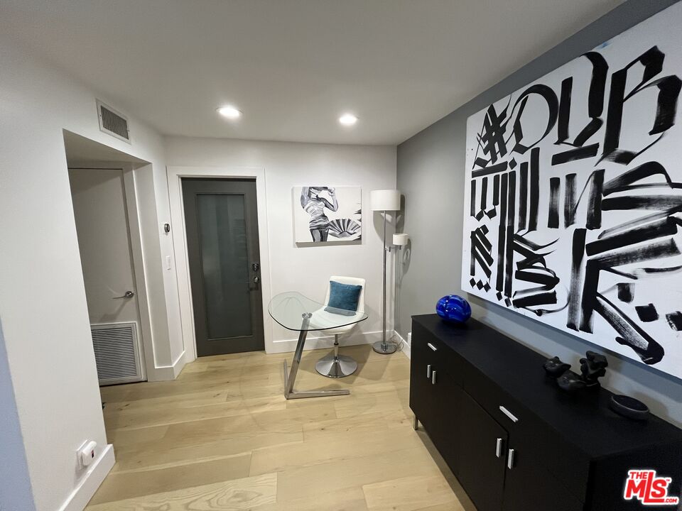 723 Palisades Beach Road, Unit 211 Santa Monica, CA 90402 - Photo 19 of 30 a view of an entryway with a workspace