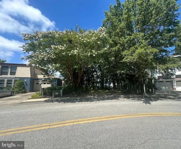 a view of street with trees