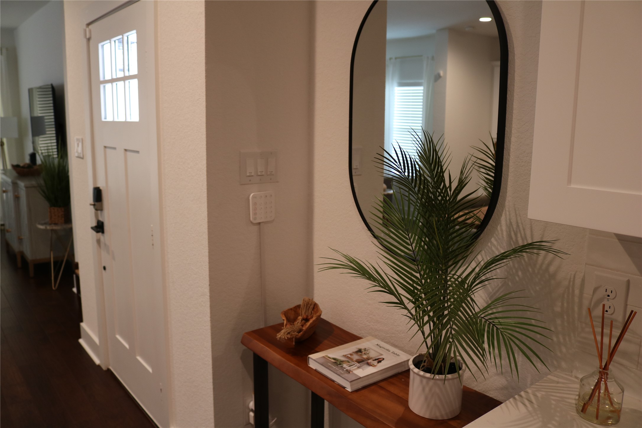 4714 Fisk Street Houston, TX 77009 - Photo 6 of 20 a potted plant sitting in front of a bathroom