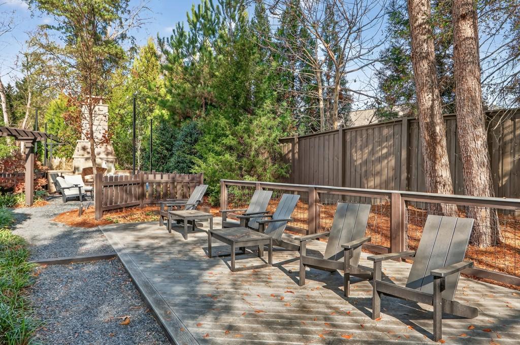4455 Dandelion Lane Atlanta, GA 30342 - Photo 44 of 44 a view of outdoor space with seating