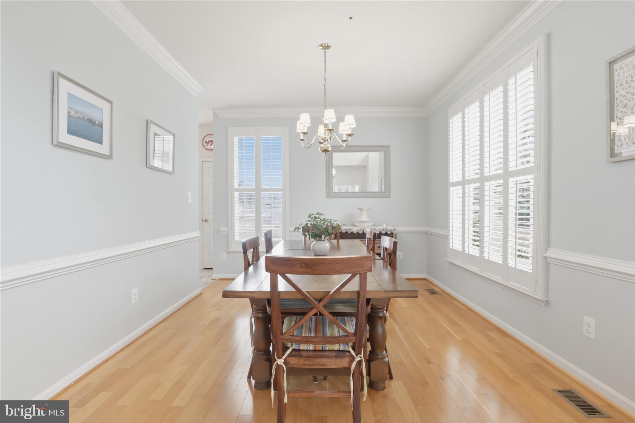 25352 Ripleys Field Drive Chantilly, VA 20152 - Photo 11 of 54 a view of a dining room with furniture and window