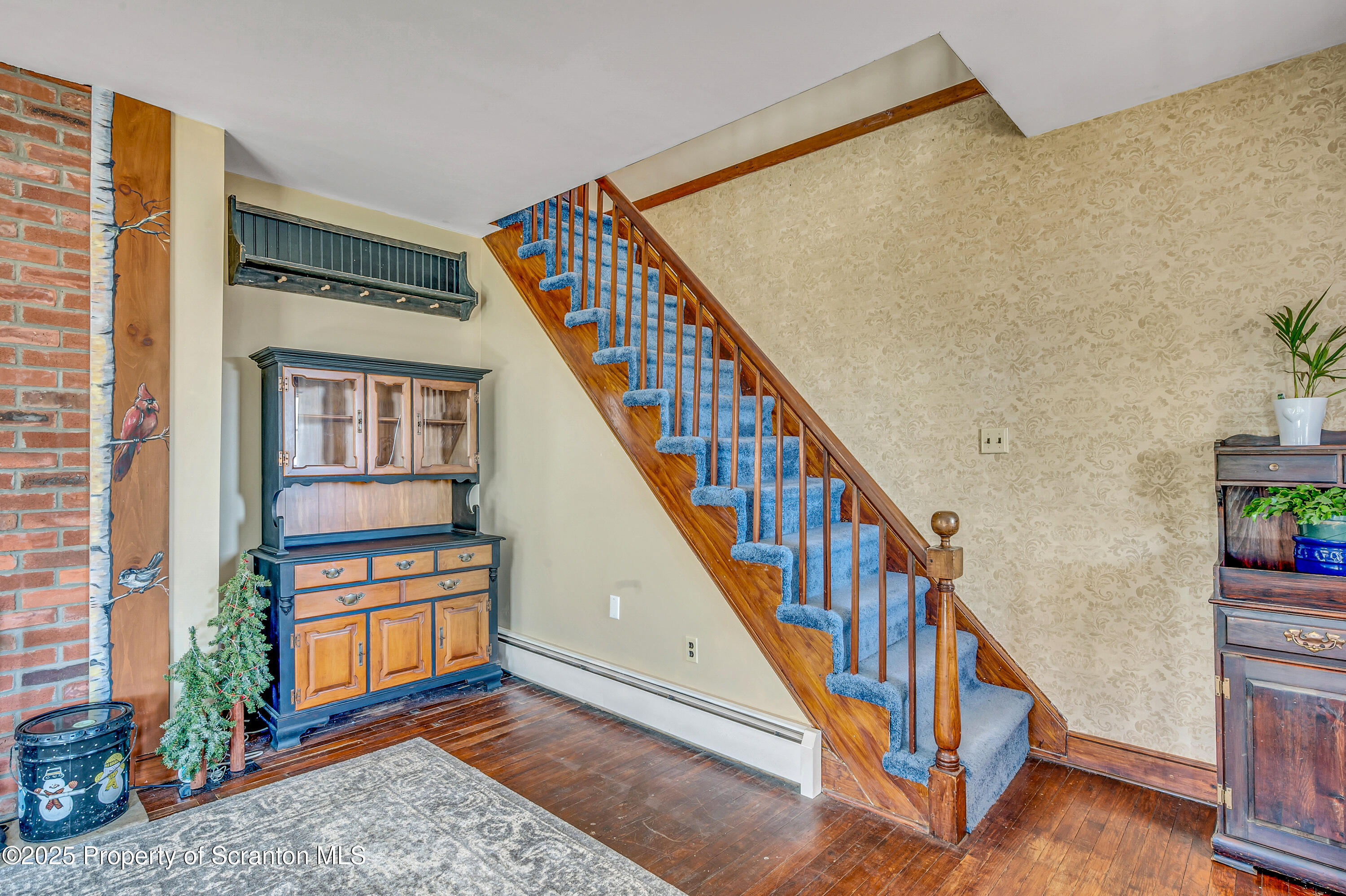 5115 State Rte 3013 Springville, PA 18844 - Photo 26 of 74 a view of an entryway with wooden floor and windows