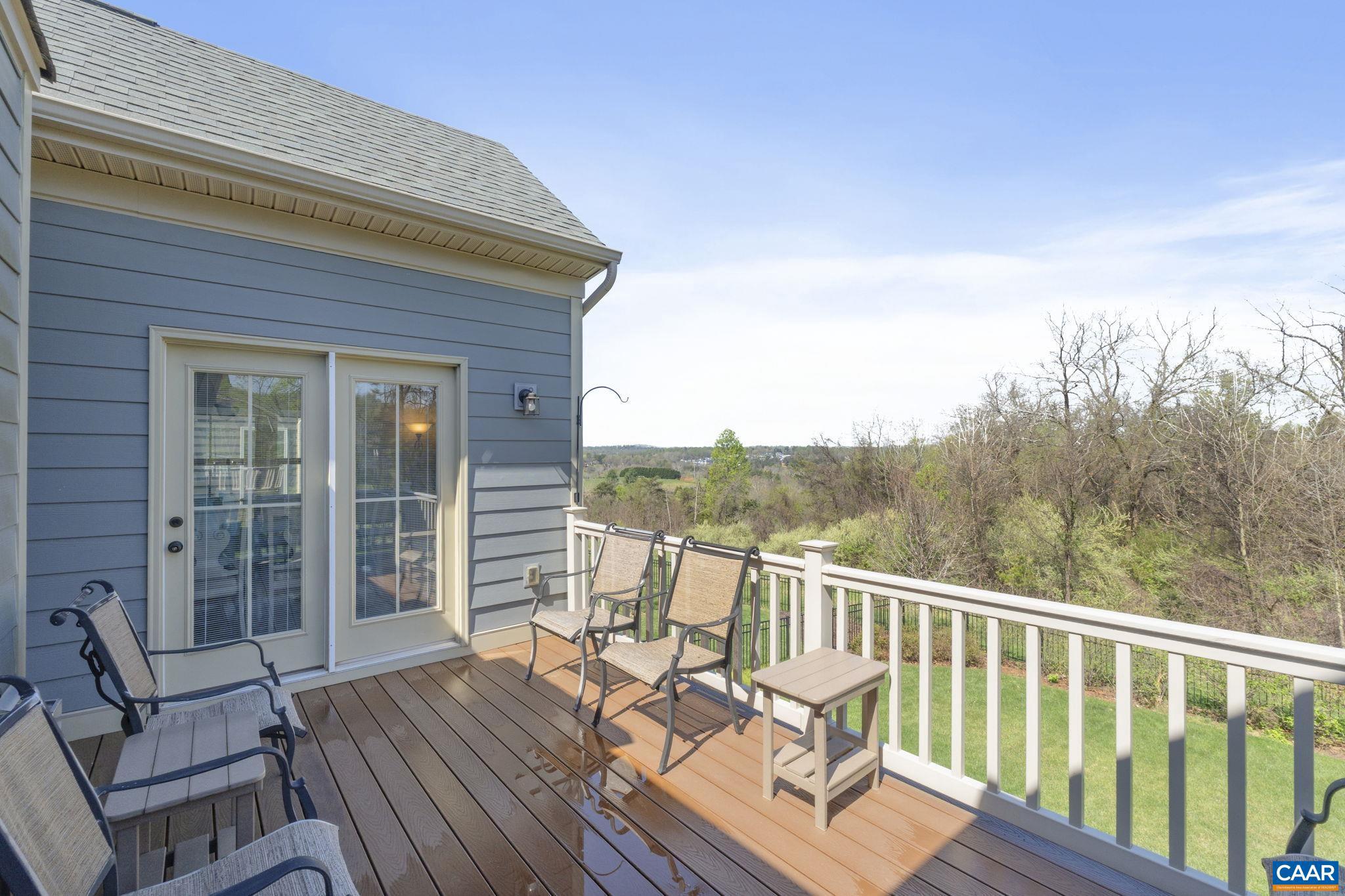 1377 Delphi Lane Charlottesville, VA 22911 - Photo 18 of 48 a view of a two chairs on the roof deck