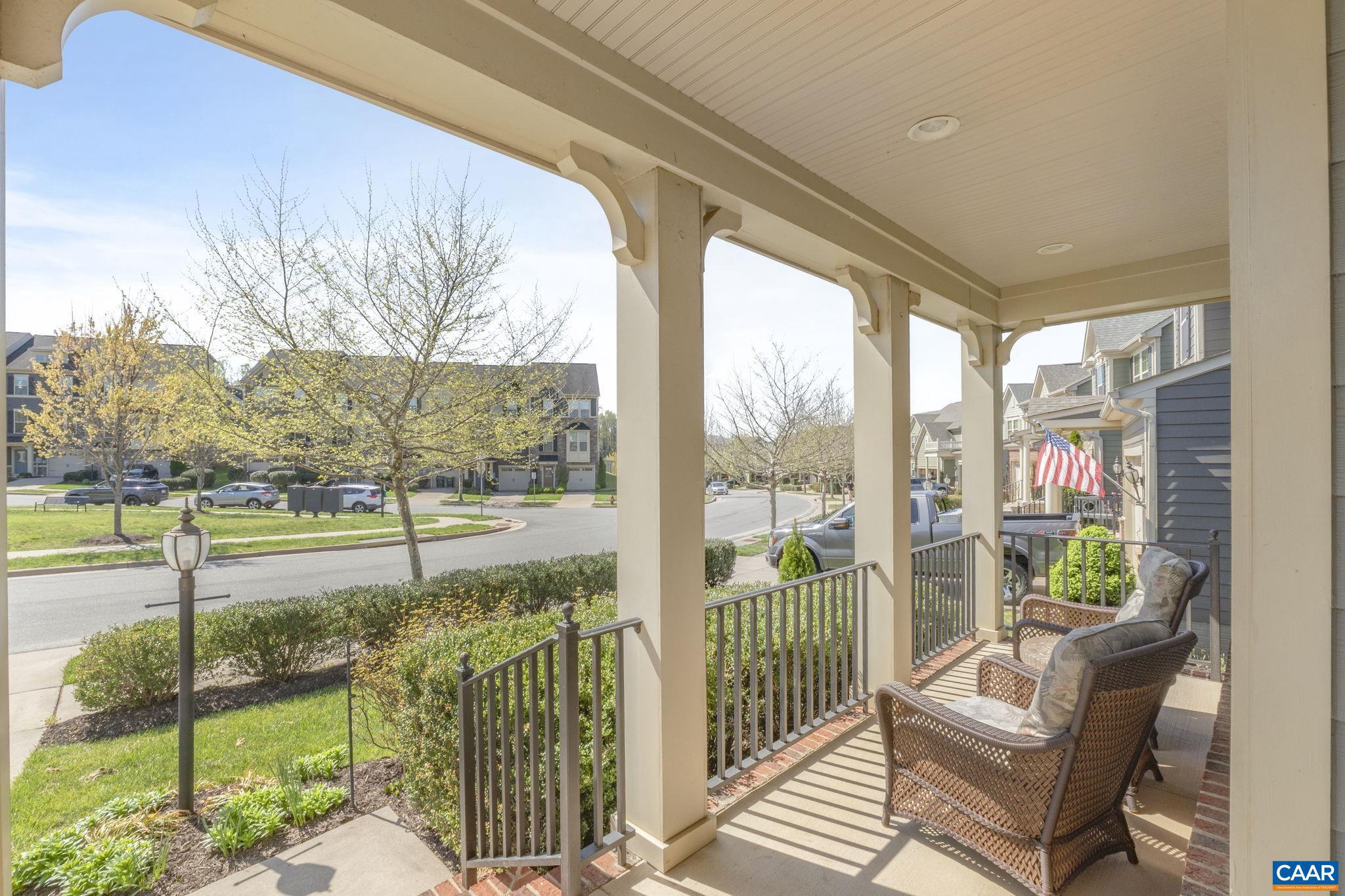 1377 Delphi Lane Charlottesville, VA 22911 - Photo 4 of 48 a view of a porch with furniture and garden