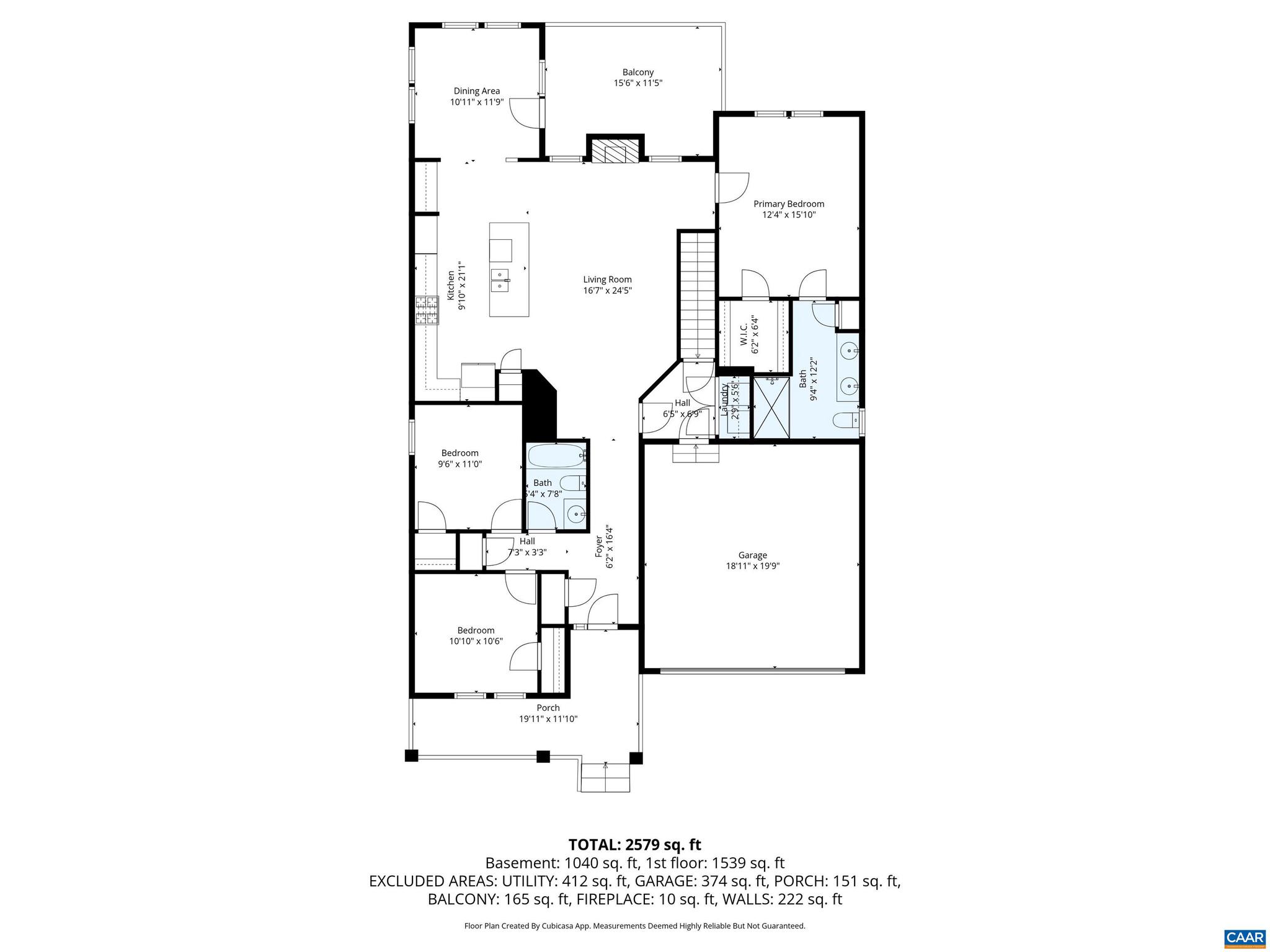1377 Delphi Lane Charlottesville, VA 22911 - Photo 47 of 48 a picture of a floor plan