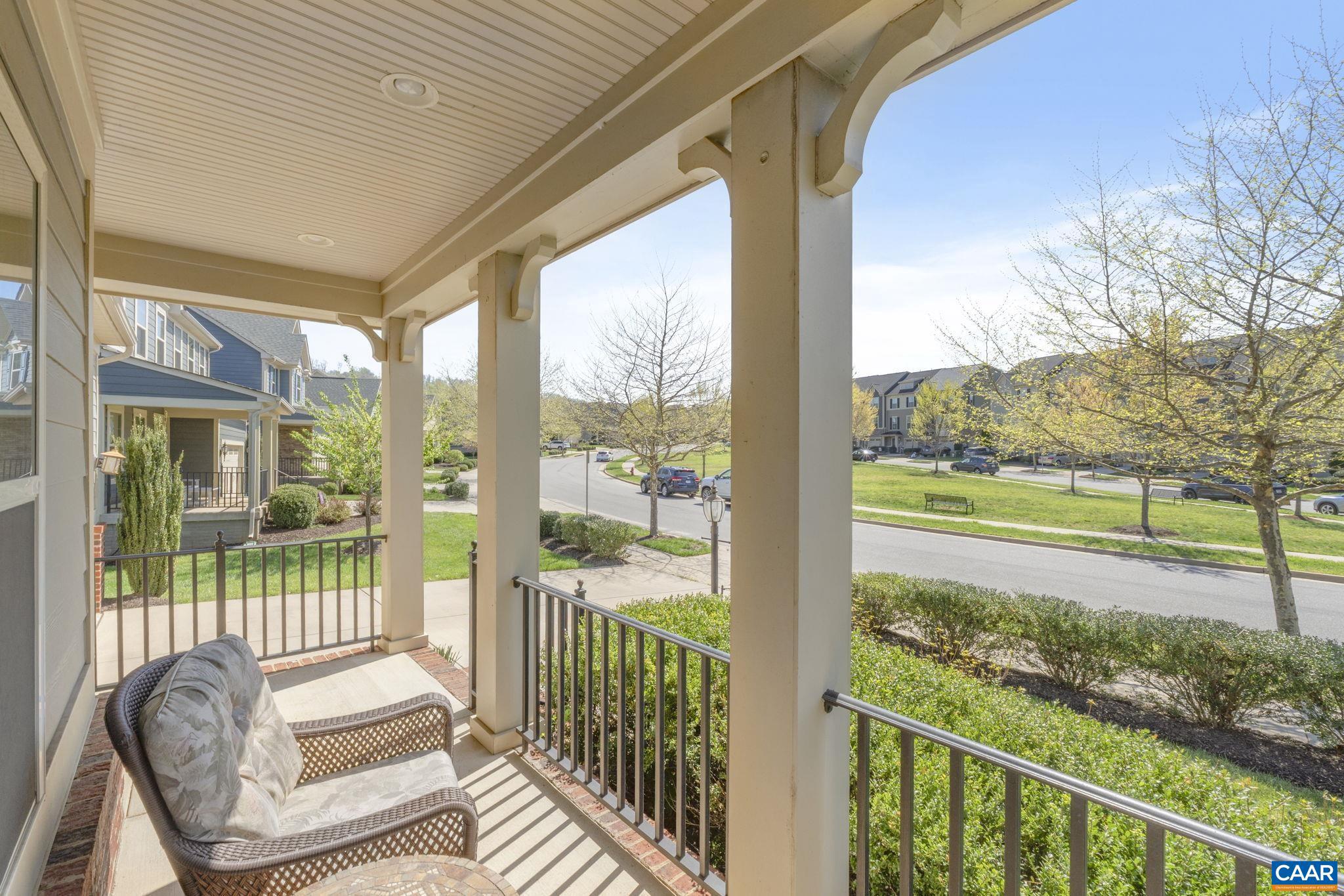 1377 Delphi Lane Charlottesville, VA 22911 - Photo 5 of 48 a view of a porch with furniture and wooden floor
