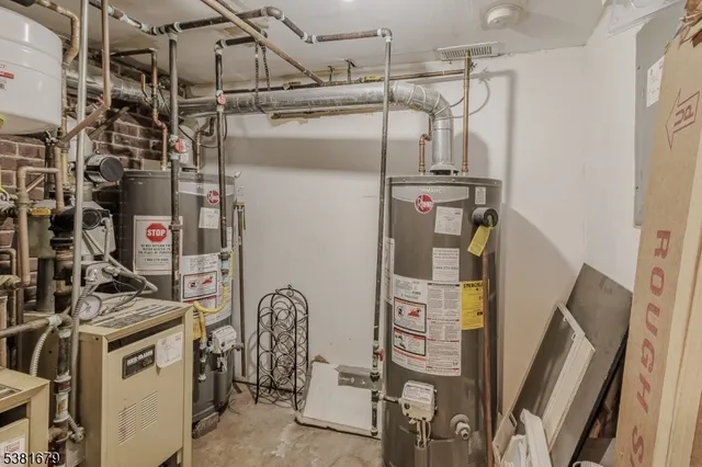 a view of storage and utility room