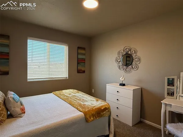 a view of room with hardwood