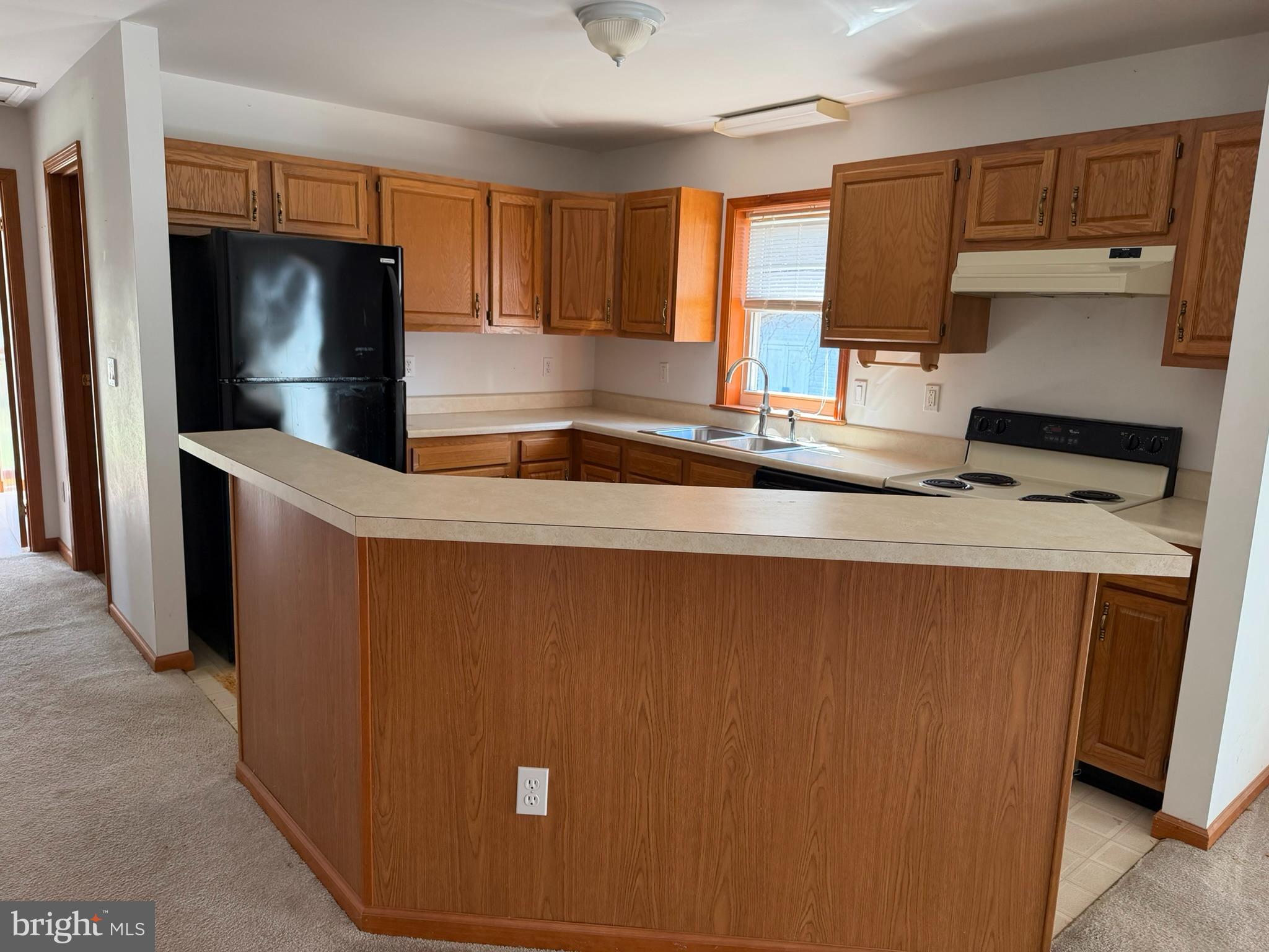 261 Andrews Lake Road Felton, DE 19943 - Photo 12 of 21 a kitchen with stainless steel appliances granite countertop a refrigerator a stove and a sink