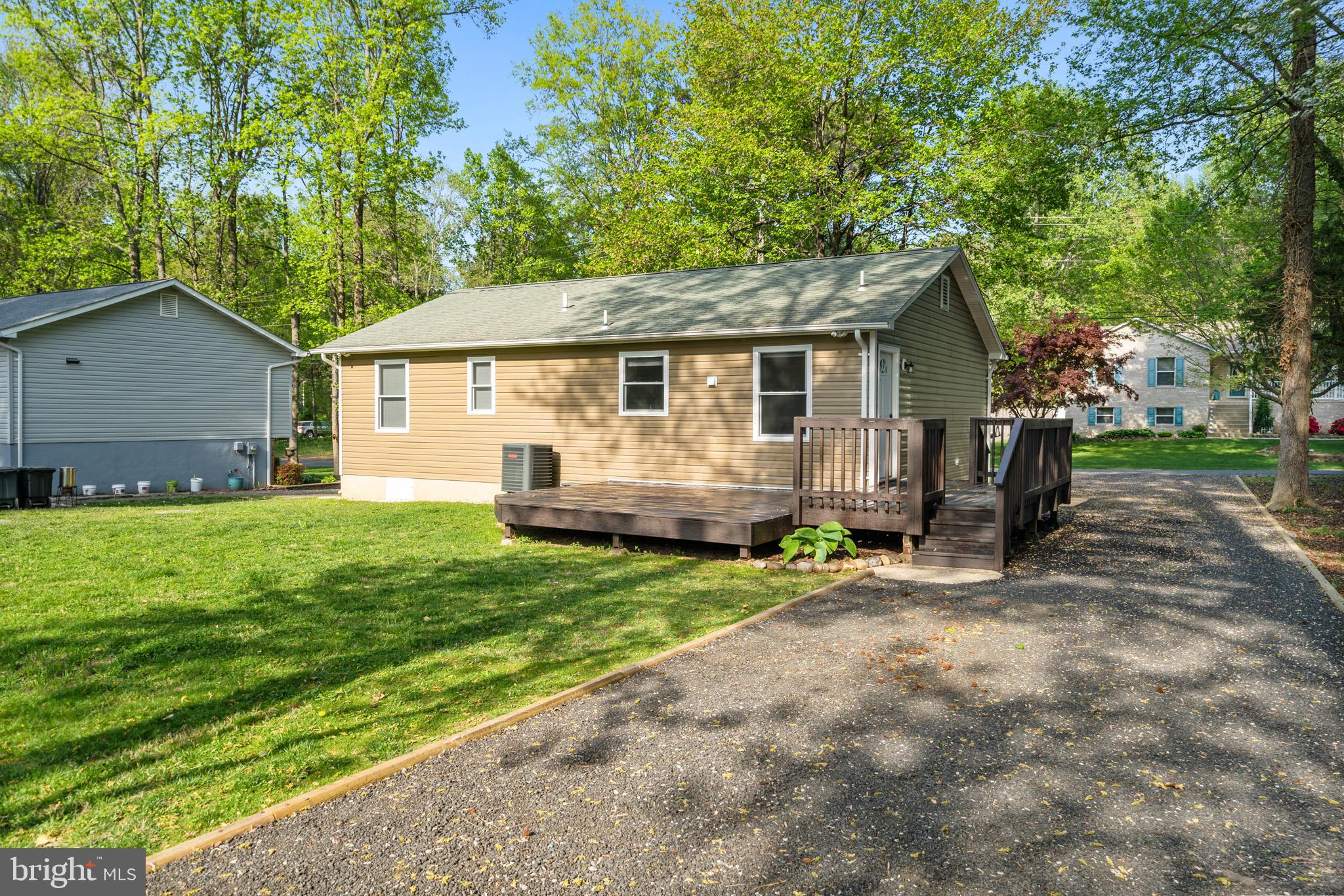 11619 Big Sandy Run Road Lusby, MD 20657 - Photo 26 of 31 a view of outdoor space yard and garage