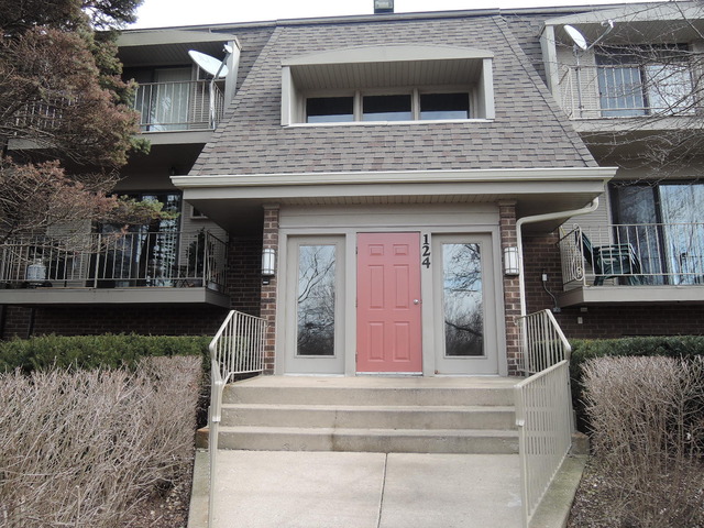 124 East Bailey Road, Unit L Naperville, IL 60565 - Photo 1 of 19 a front view of a house with a yard