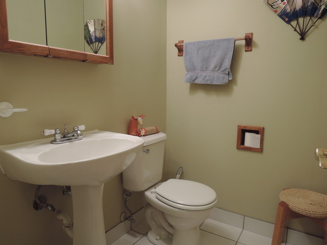 124 East Bailey Road, Unit L Naperville, IL 60565 - Photo 12 of 19 a bathroom with a sink mirror and toilet