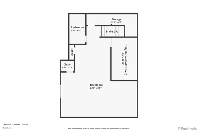 $665,000 | 366 Dallas Street, Denver, CO 80230