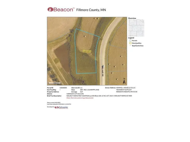 $50,000 | Tbd ( Lot 1-blk 1) Tbd ( Avenue Southeast, Harmony, MN 55939