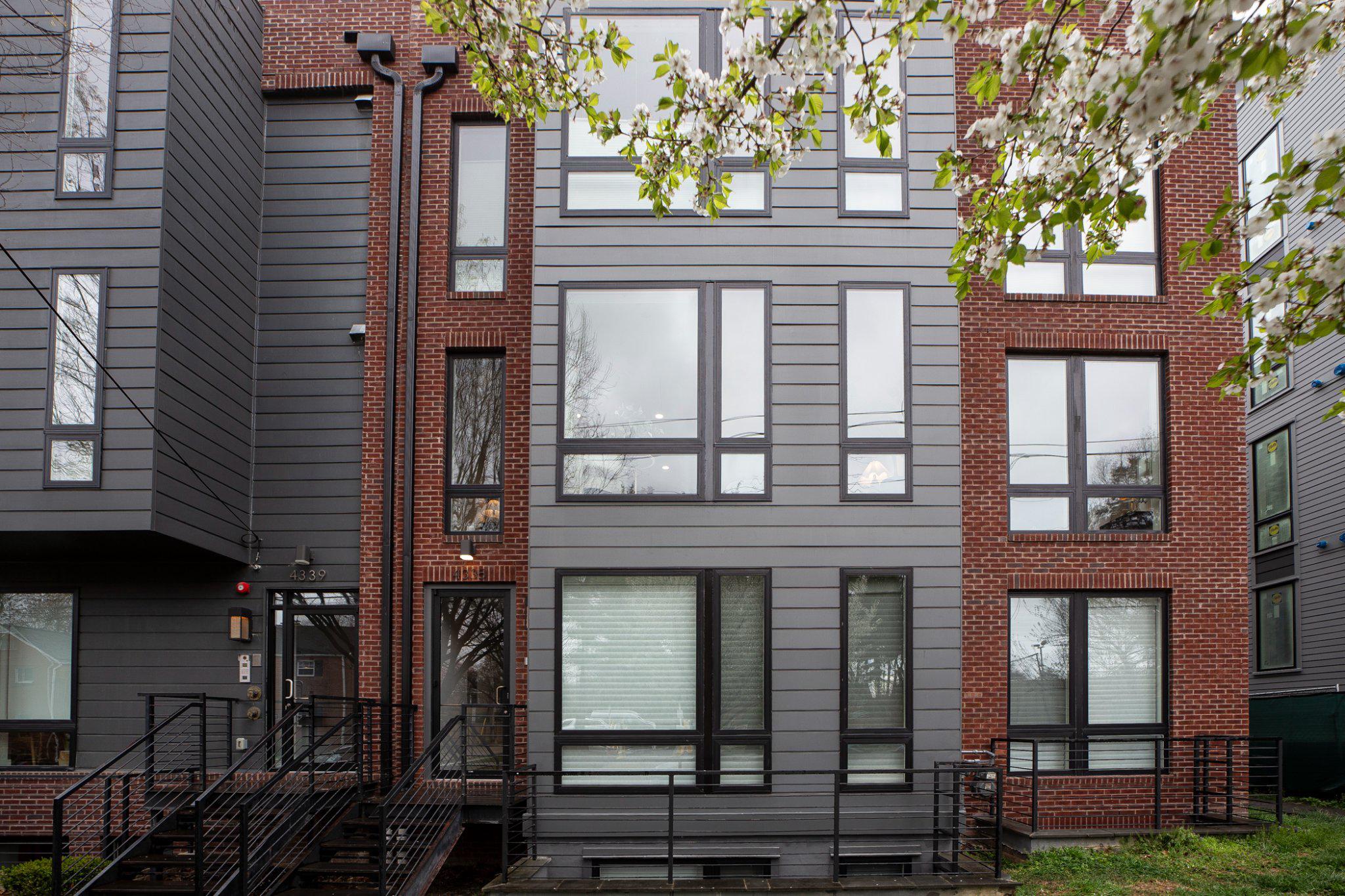 4335 Harrison Street Northwest, Unit 5 Washington, DC 20015 - Photo 2 of 21 Modern urban living with sleek exterior design