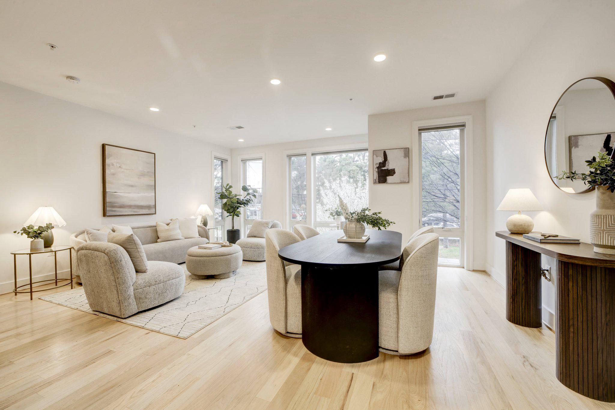 4335 Harrison Street Northwest, Unit 5 Washington, DC 20015 - Photo 5 of 21 Bright, airy and open modern living space