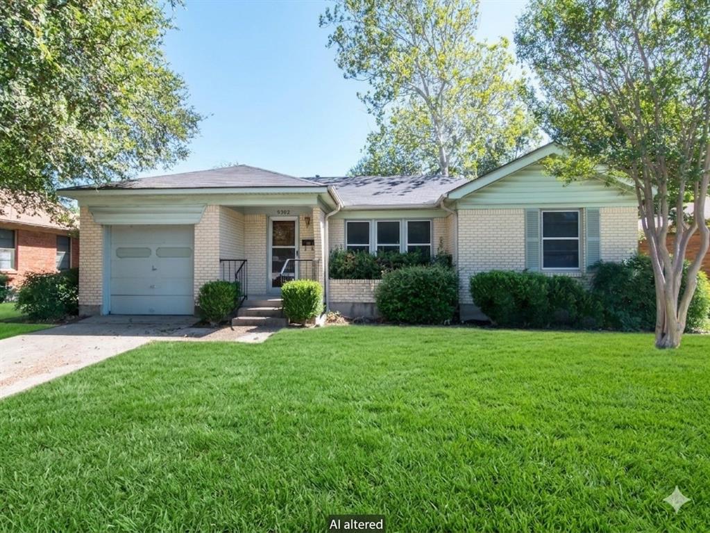 9302 Piper Lane Dallas, TX 75228 - Photo 1 of 13 a front view of house with yard and green space