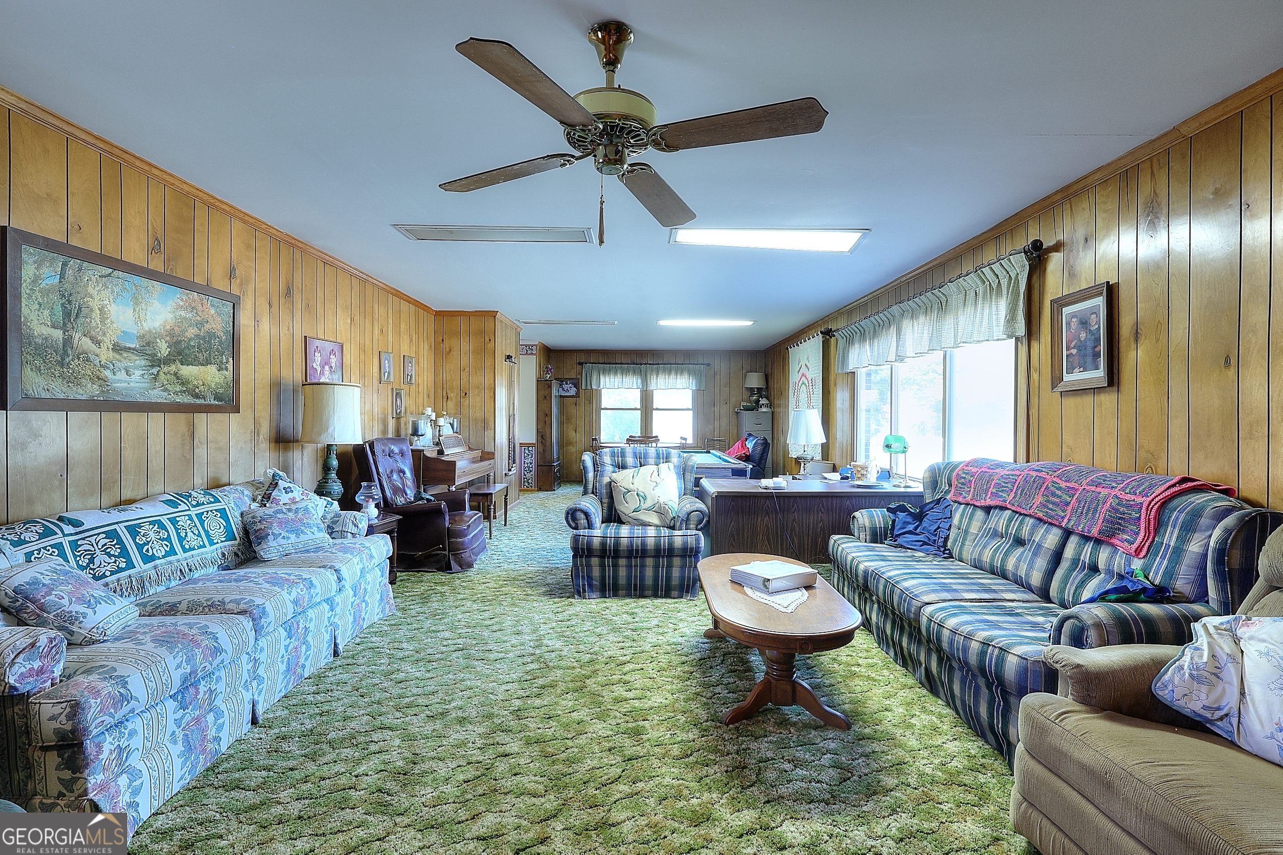 2850 Liberty Church Road White Plains, GA 30678 - Photo 20 of 33 a living room with furniture and a large window