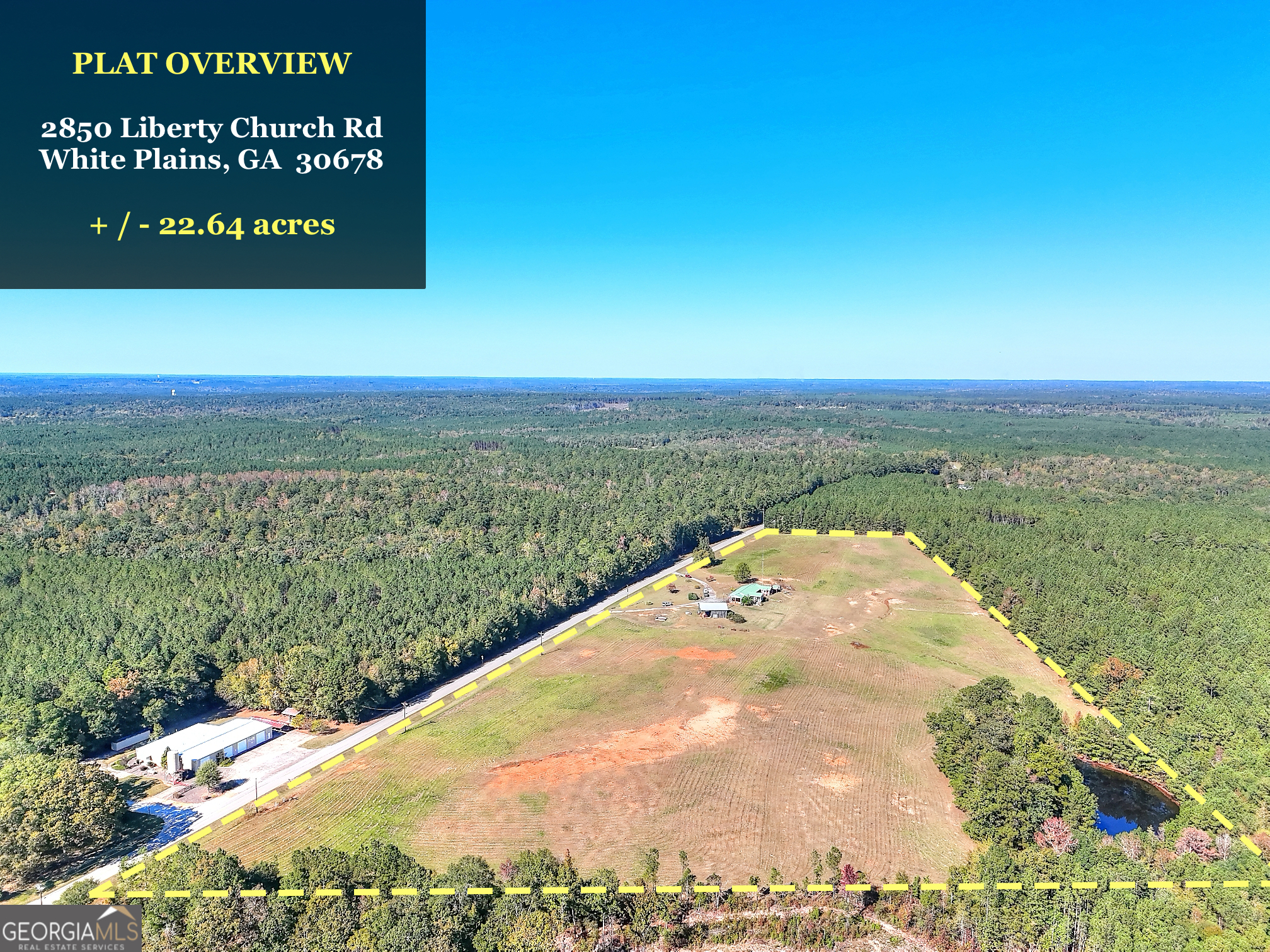 2850 Liberty Church Road White Plains, GA 30678 - Photo 2 of 33 a view of a field