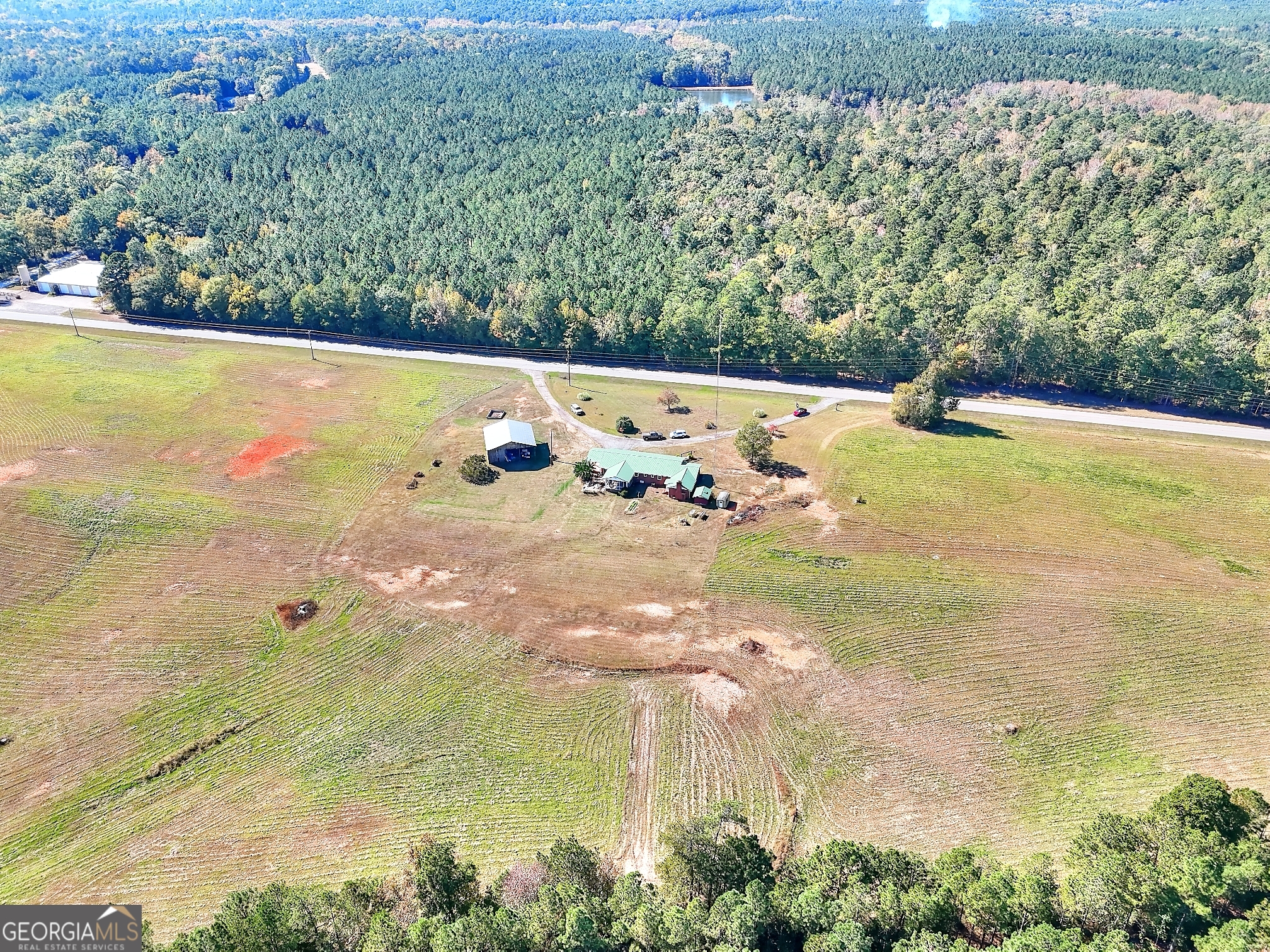 2850 Liberty Church Road White Plains, GA 30678 - Photo 28 of 33 a view of an outdoor space and a lake view