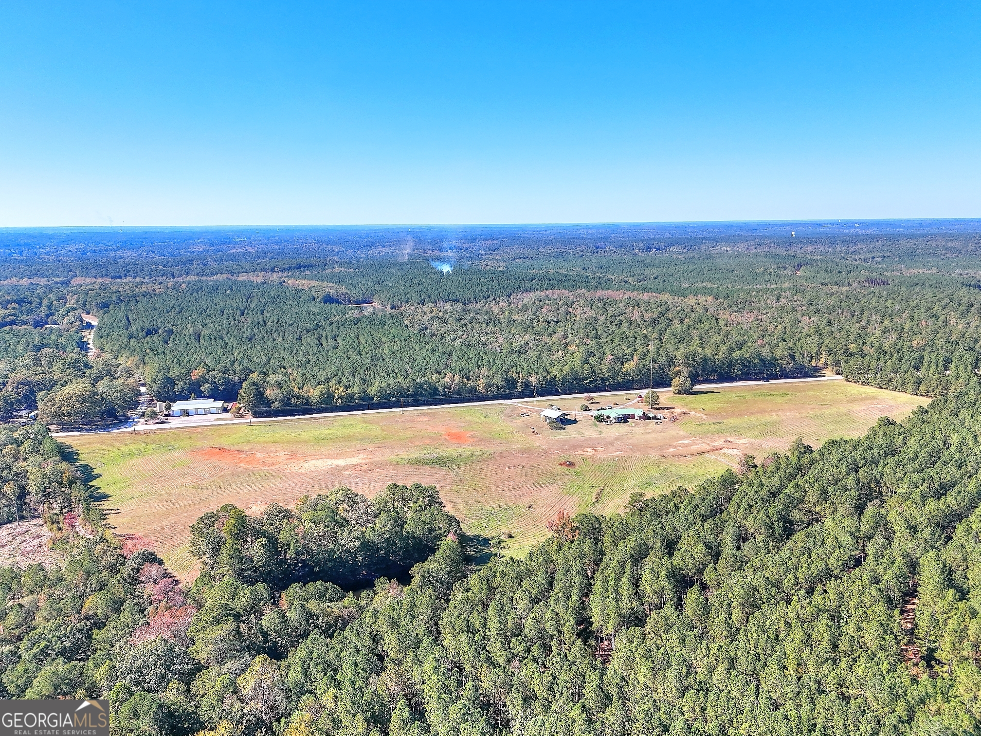 2850 Liberty Church Road White Plains, GA 30678 - Photo 30 of 33 a view of lake with mountain