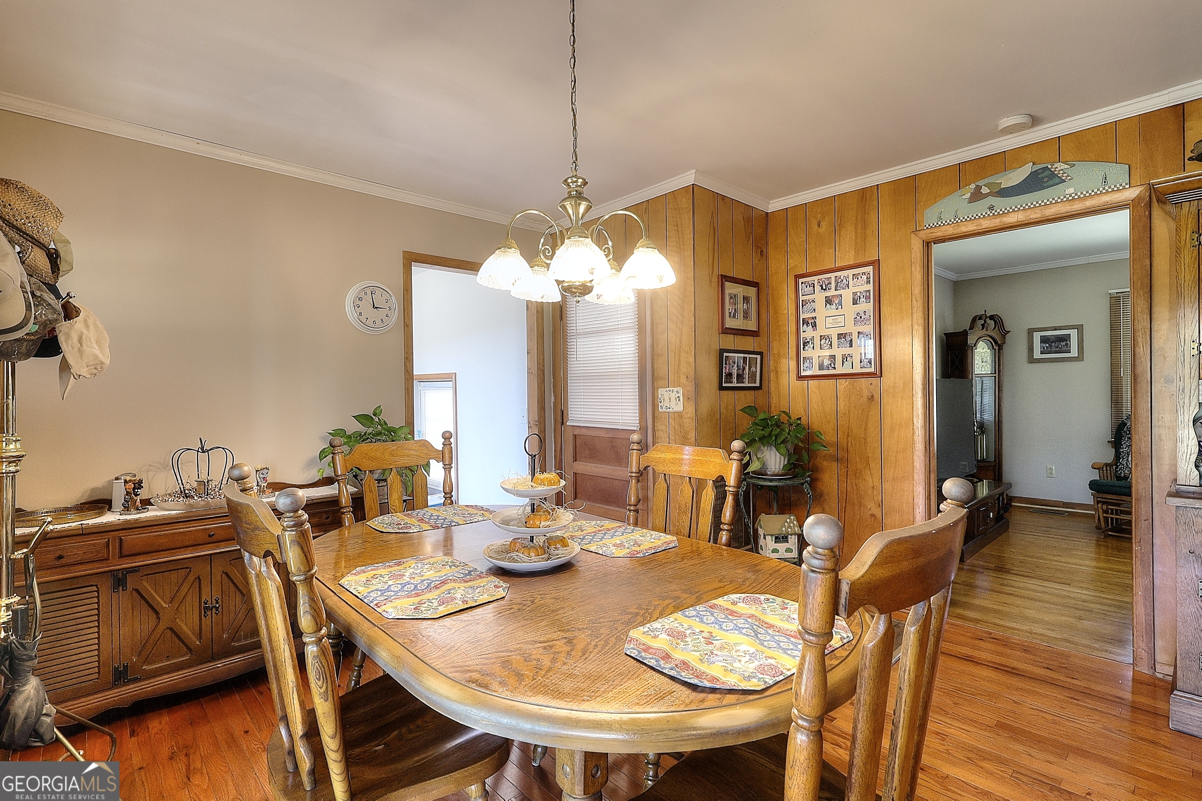 2850 Liberty Church Road White Plains, GA 30678 - Photo 10 of 33 a view of a dining room with furniture window and wooden floor